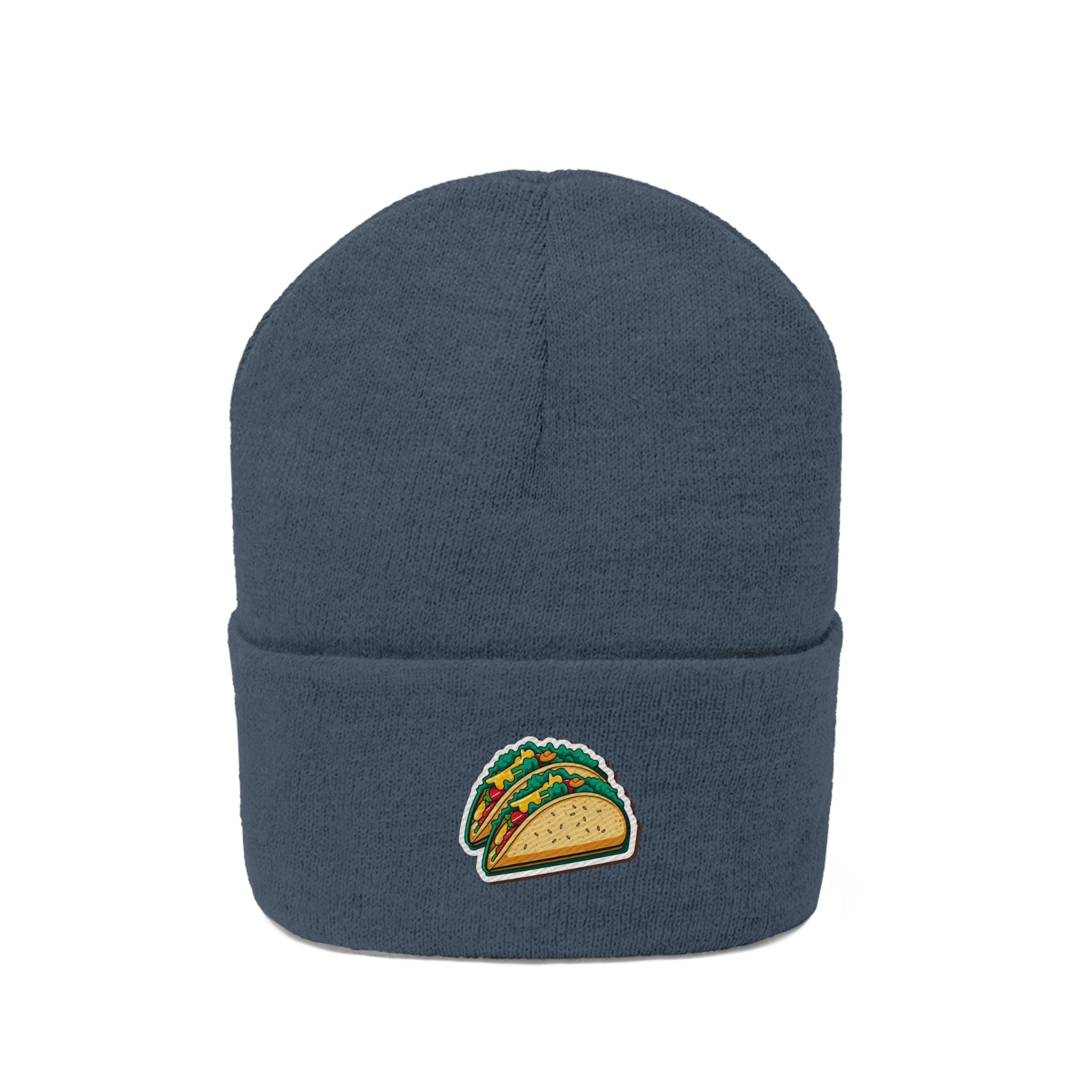 Knit Beanie - Tacos Pop Art