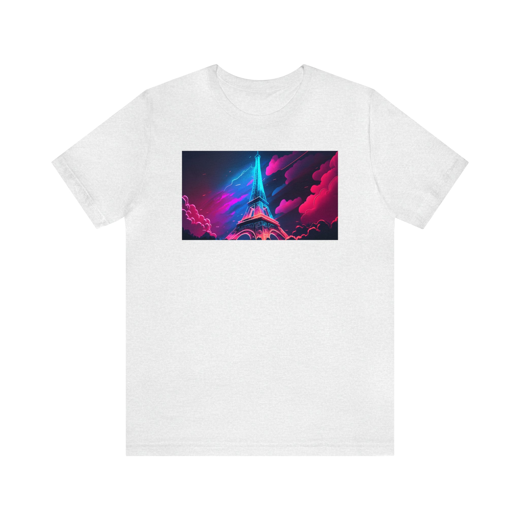 Unisex Jersey Short Sleeve Tee - Eiffel Tower, France