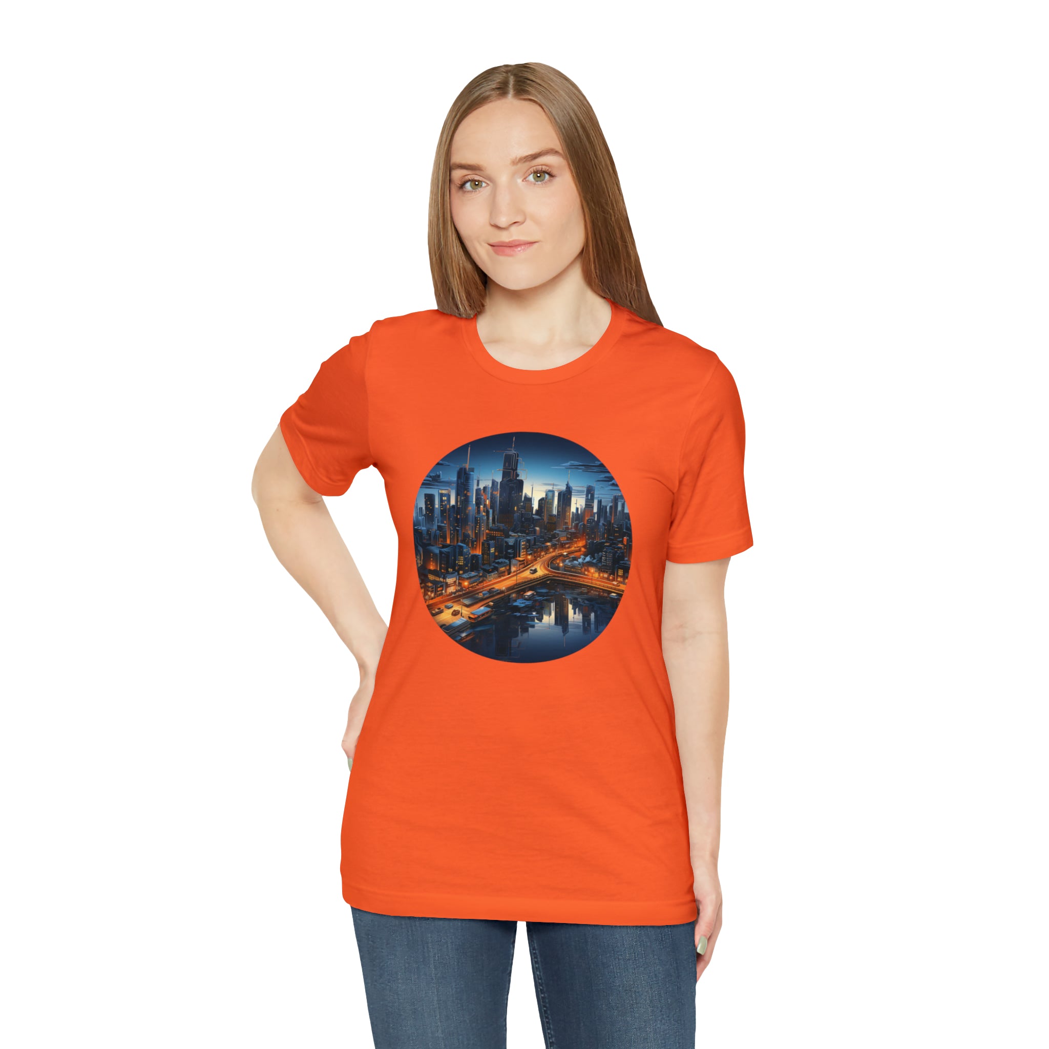 Unisex Jersey Short Sleeve Tee - Isometric Designs 06