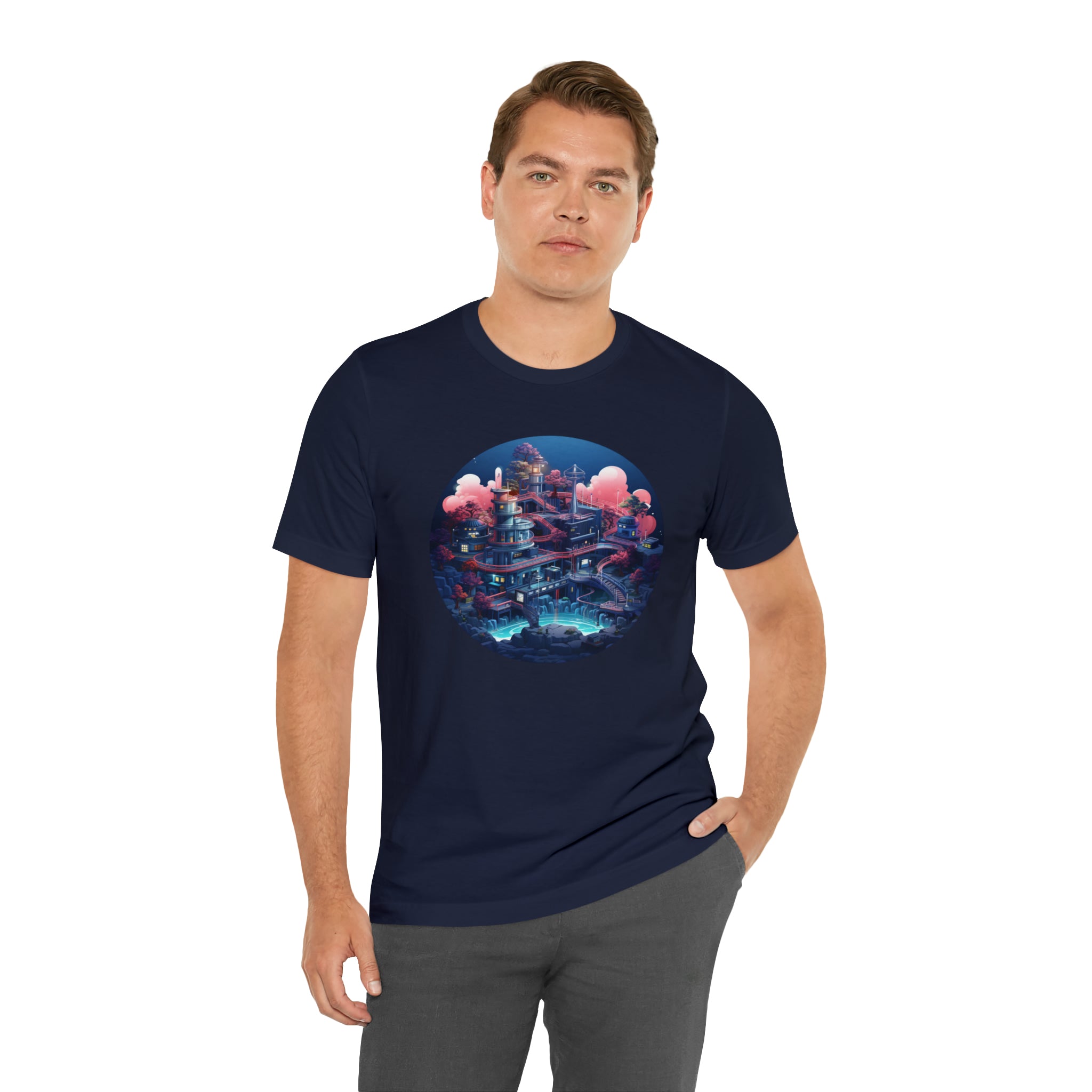 Unisex Jersey Short Sleeve Tee - Isometric Designs 03