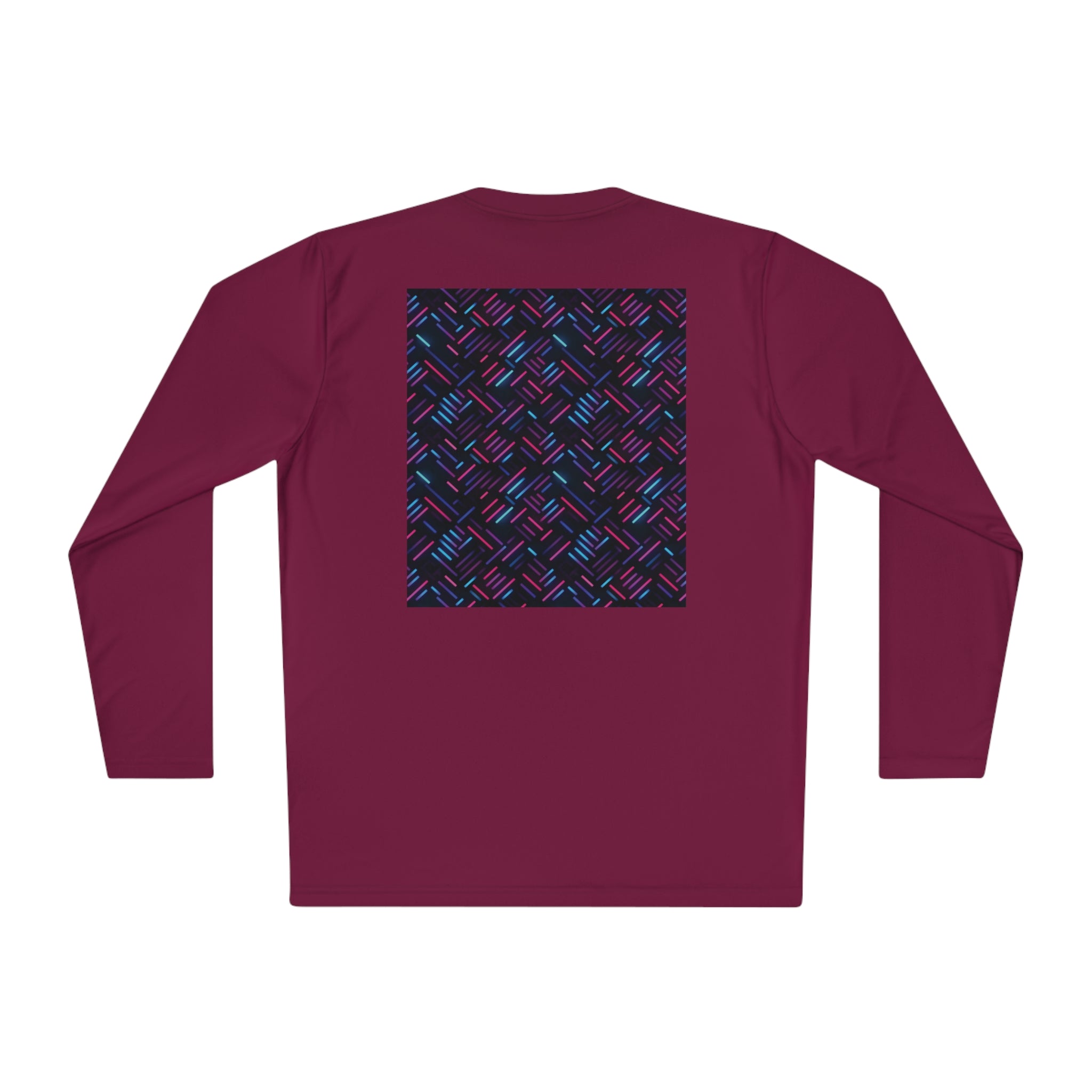 Unisex Lightweight Long Sleeve Tee (AOP) - Abstract Designs 03