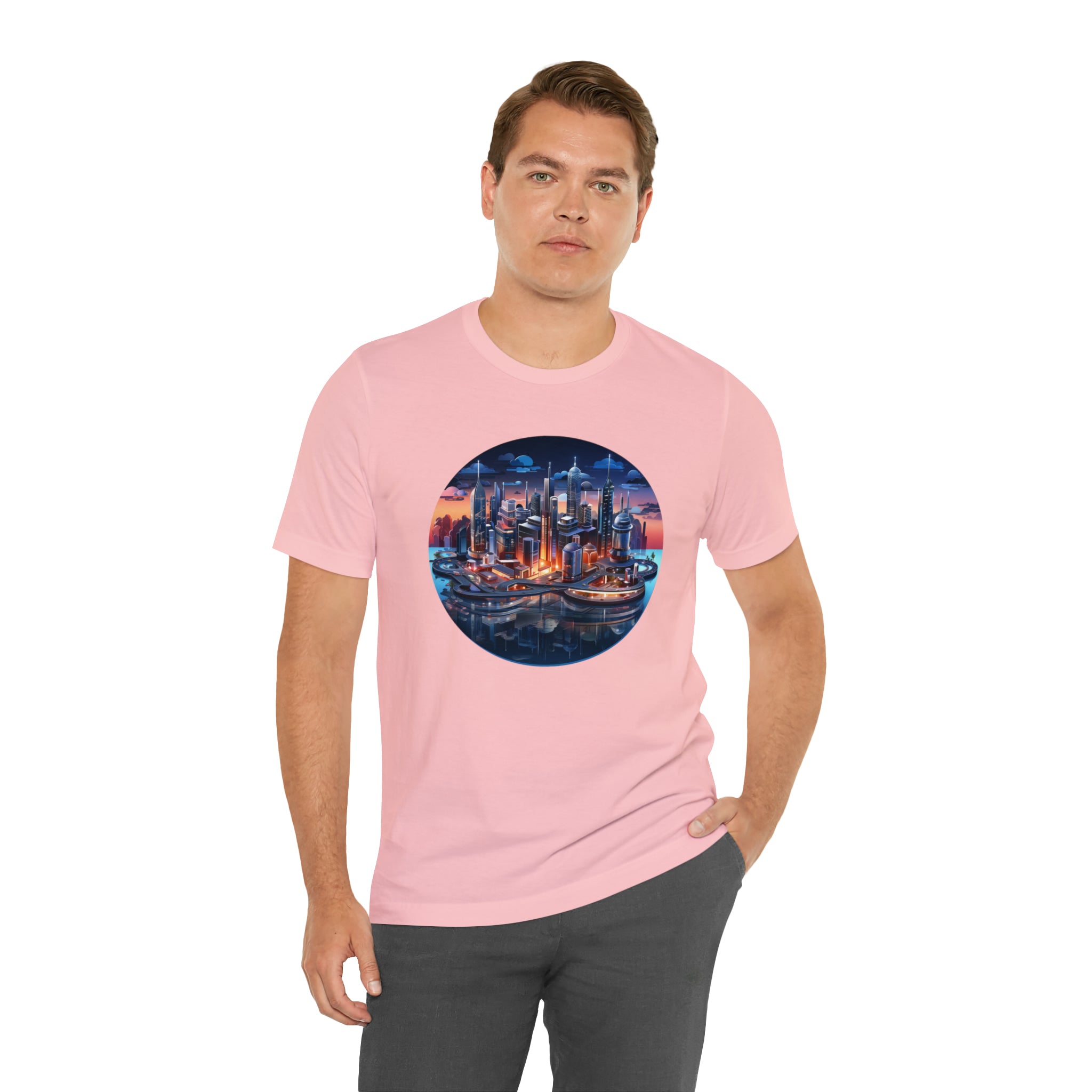 Unisex Jersey Short Sleeve Tee - Isometric Designs 05