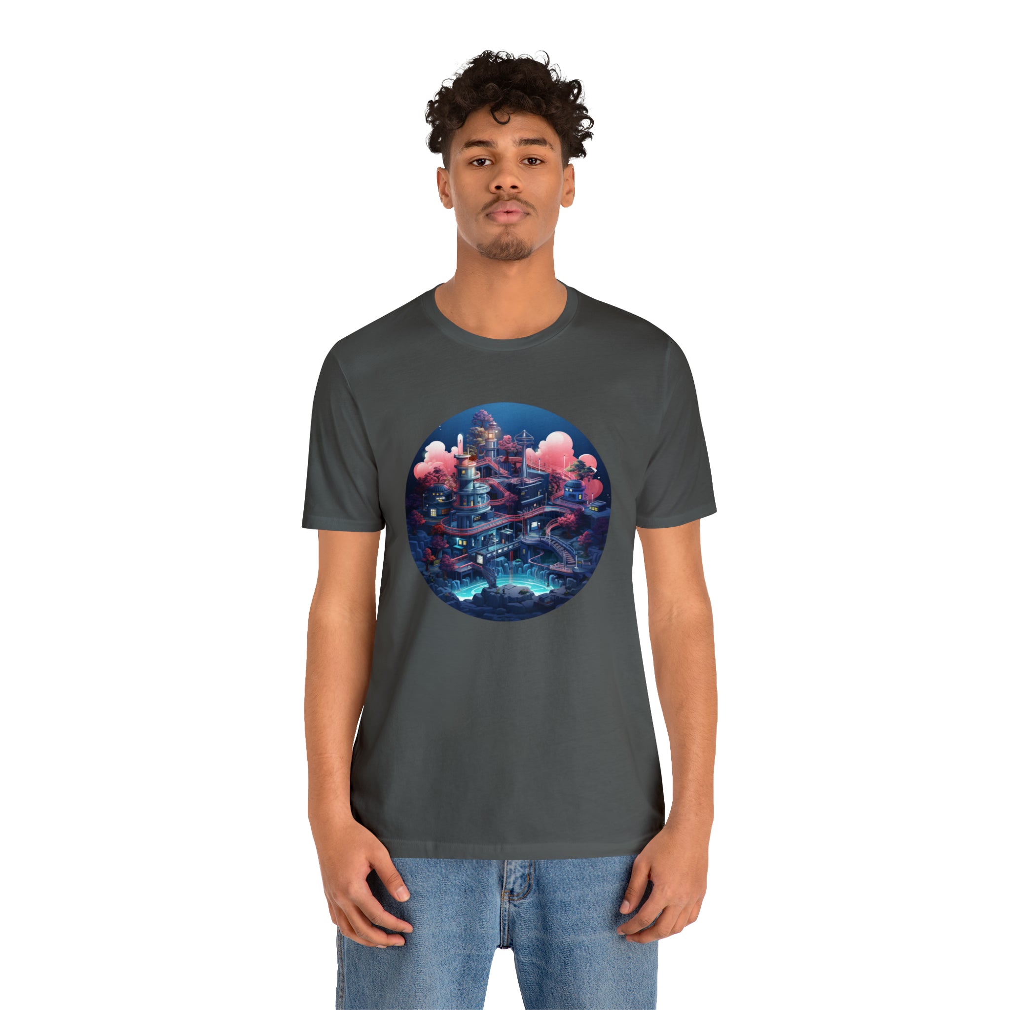 Unisex Jersey Short Sleeve Tee - Isometric Designs 03