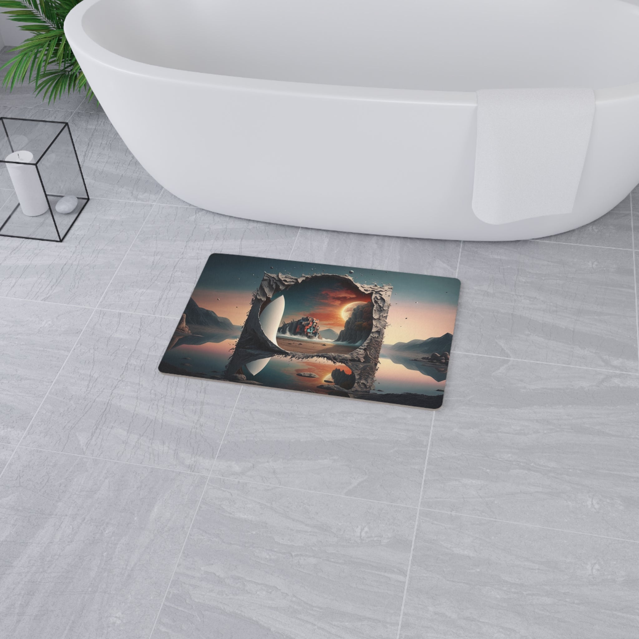 Floor Mat - Surrealist Digital Designs 08