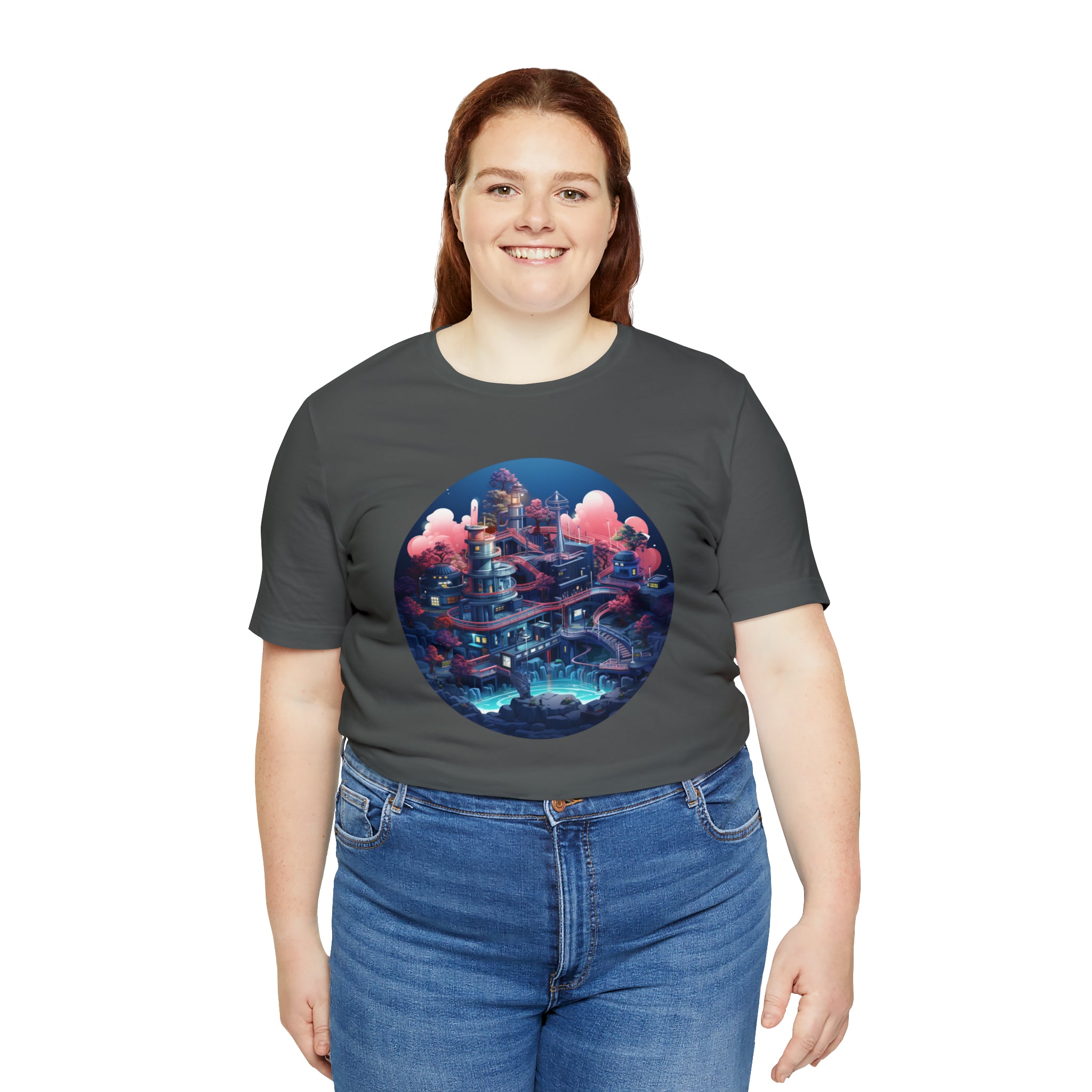 Unisex Jersey Short Sleeve Tee - Isometric Designs 03