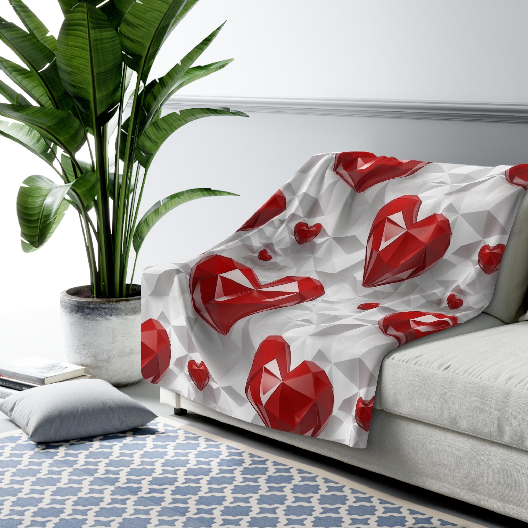 Sherpa Fleece Blanket (AOP) - Seamless Designs 31