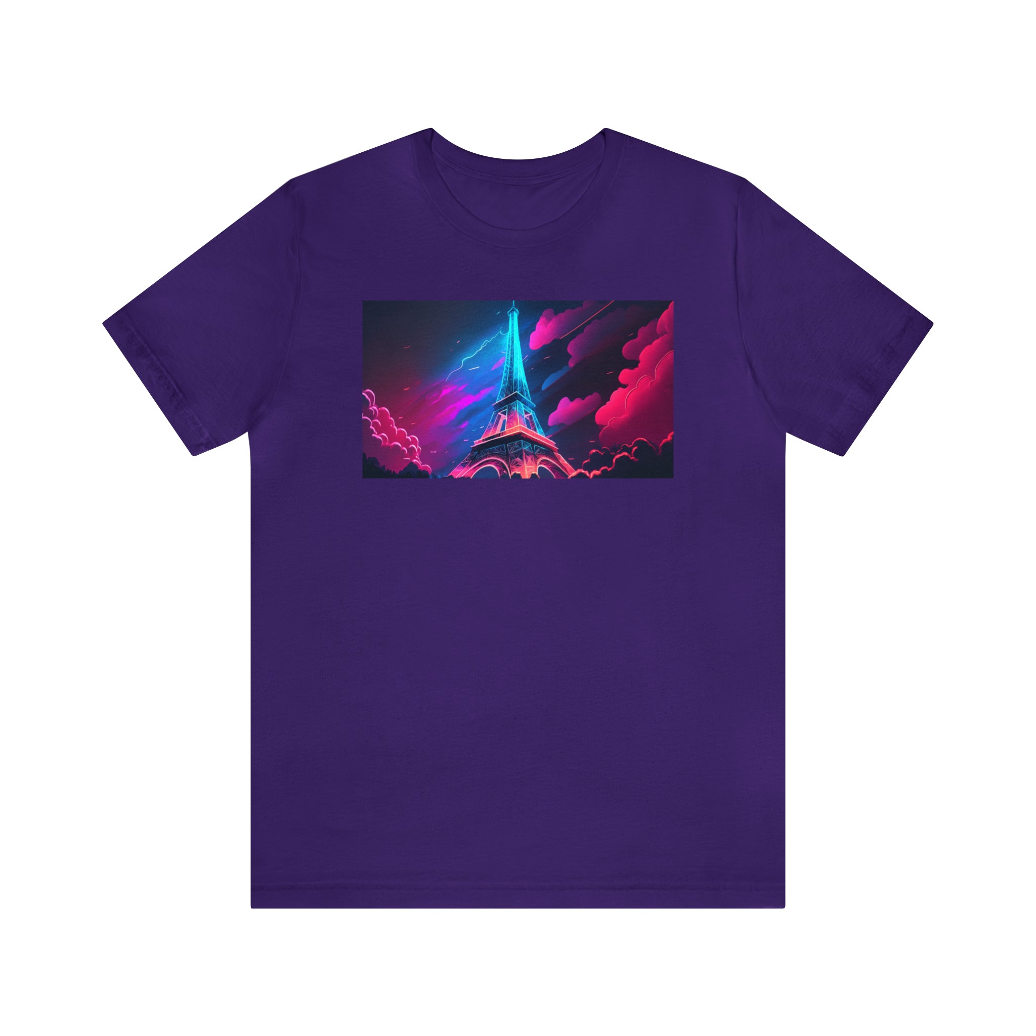Unisex Jersey Short Sleeve Tee - Eiffel Tower, France