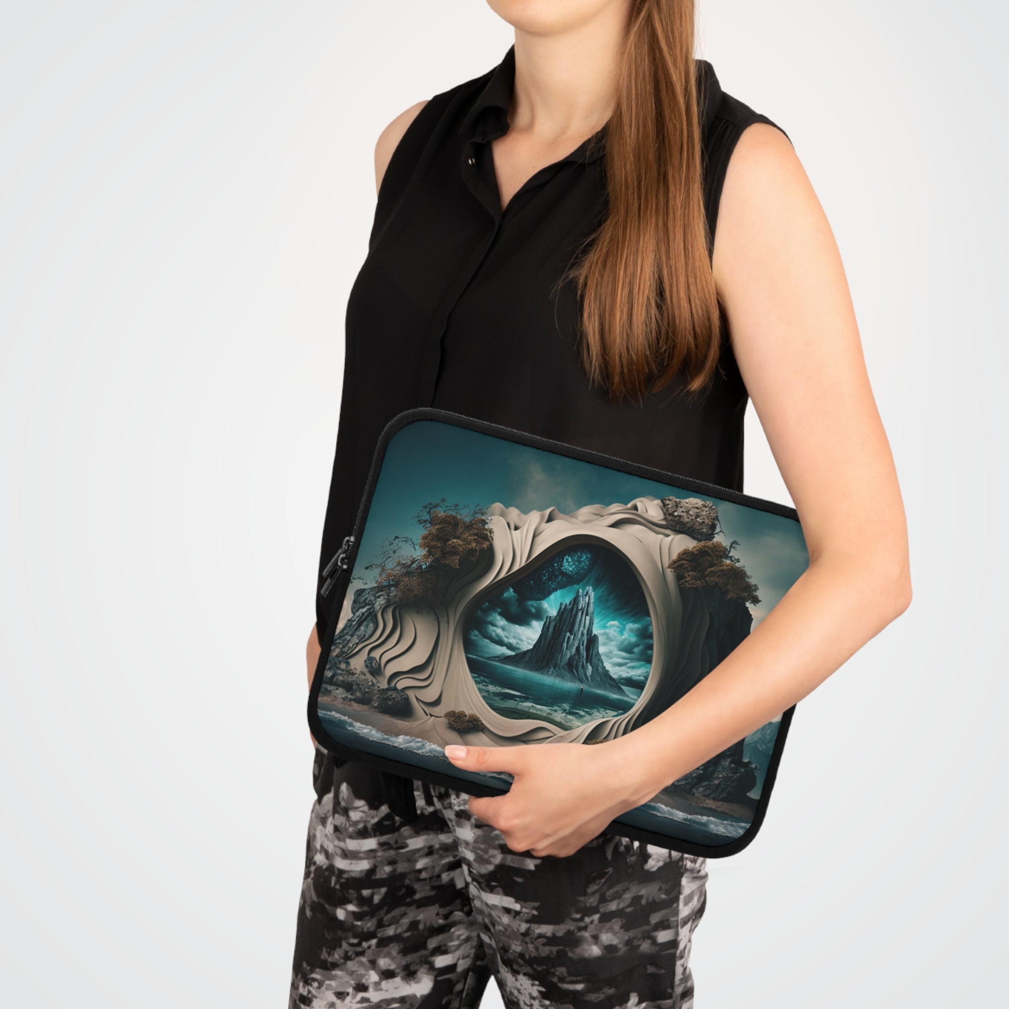 Laptop Sleeve - Surrealist Digital Designs 02
