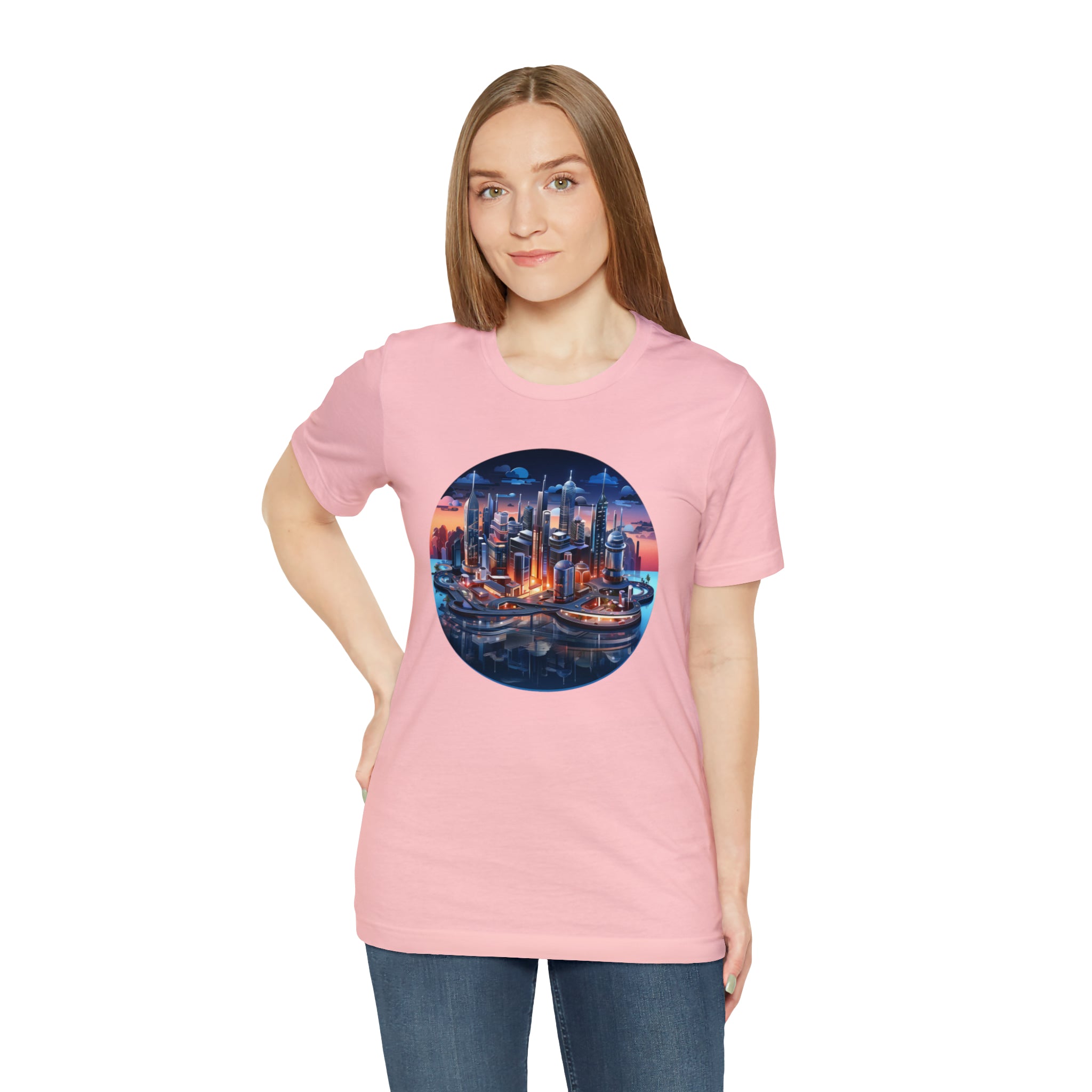 Unisex Jersey Short Sleeve Tee - Isometric Designs 05
