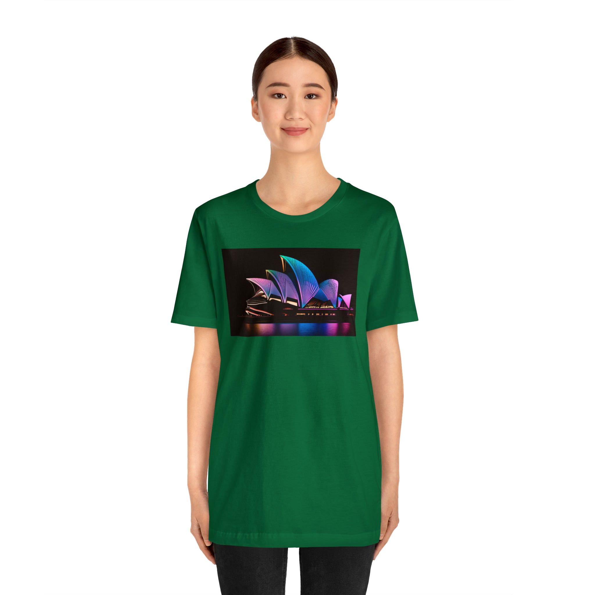 Unisex Jersey Short Sleeve Tee - Sydney Opera House, Australia