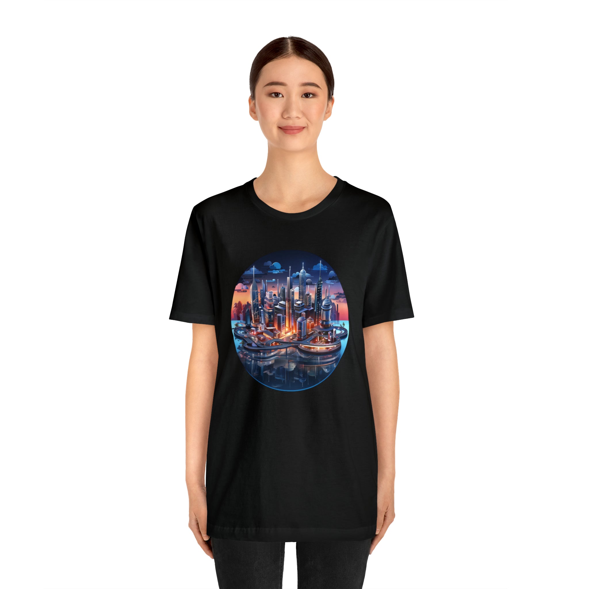 Unisex Jersey Short Sleeve Tee - Isometric Designs 05
