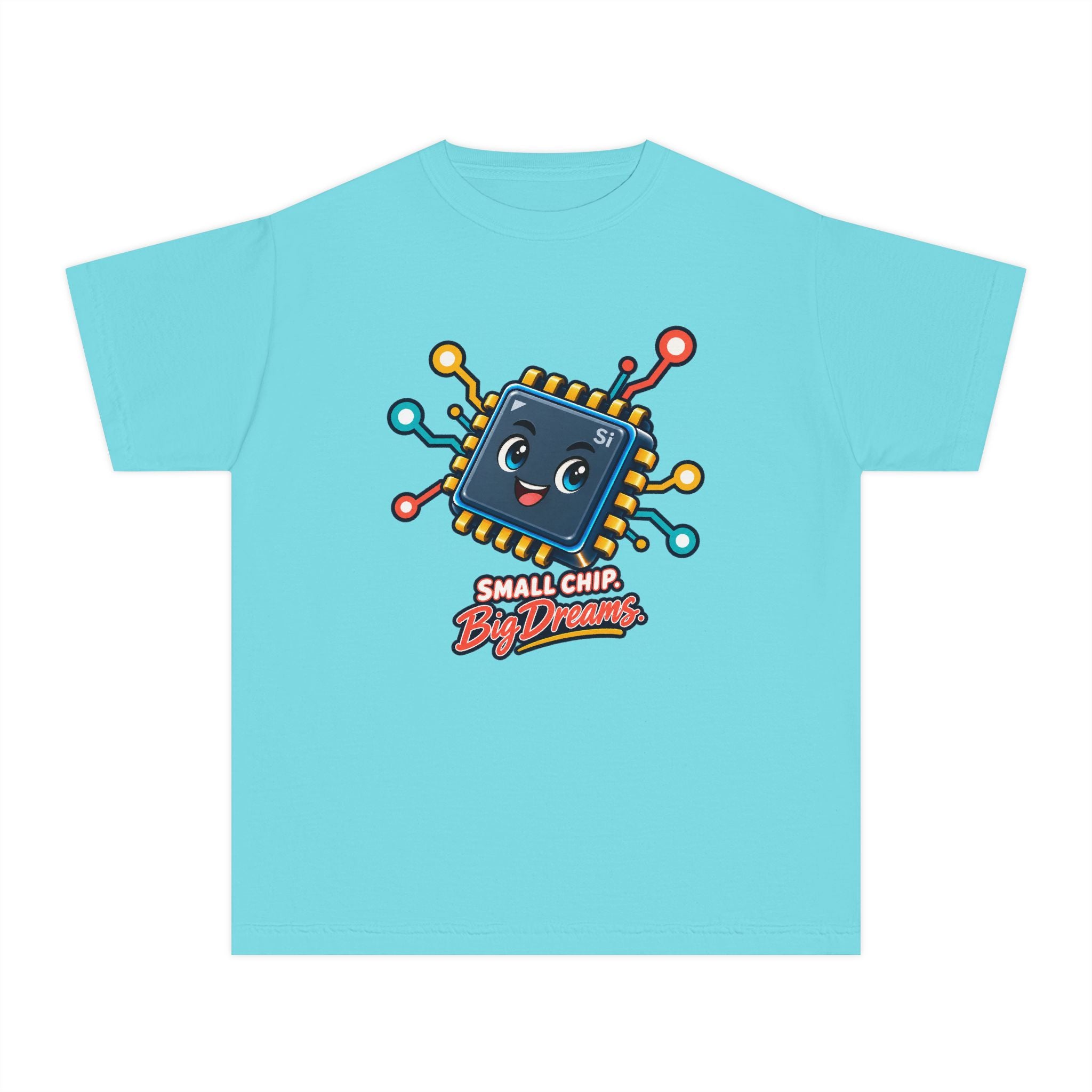 Youth Midweight Cotton Tee - Small Chip, Big Dreams