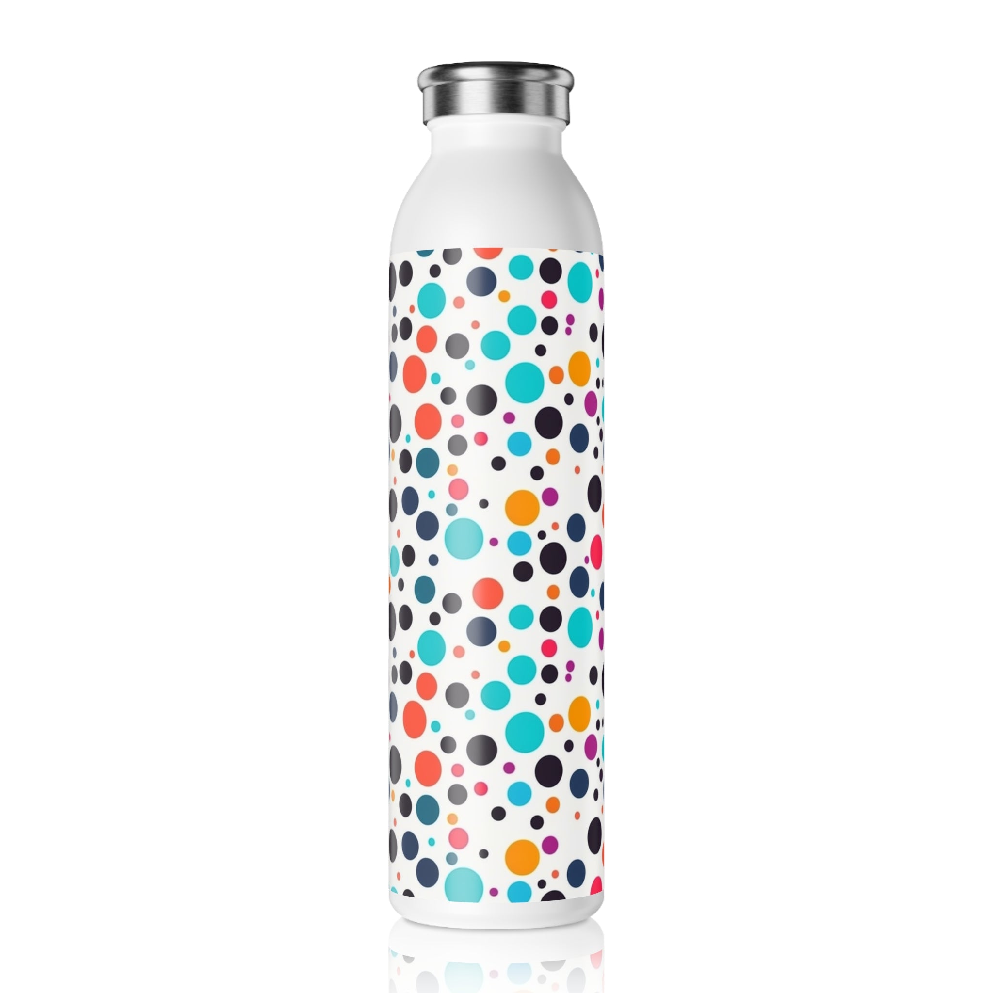 Slim Water Bottle - Abstract Designs 04