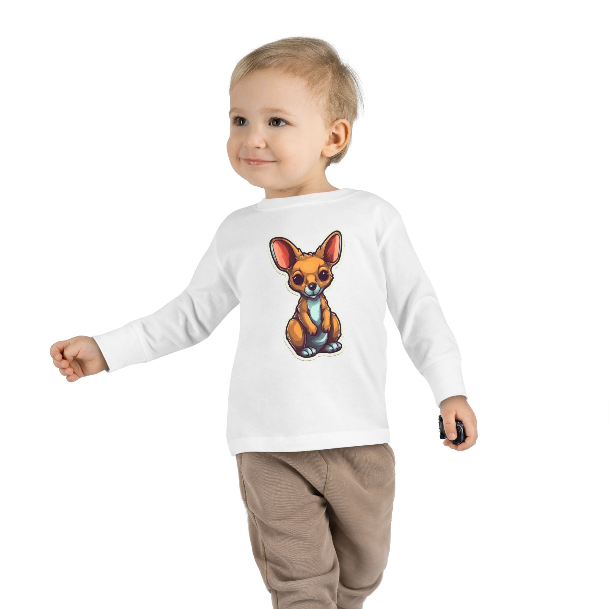 Toddler Long Sleeve Tee - Kangaroo Joey