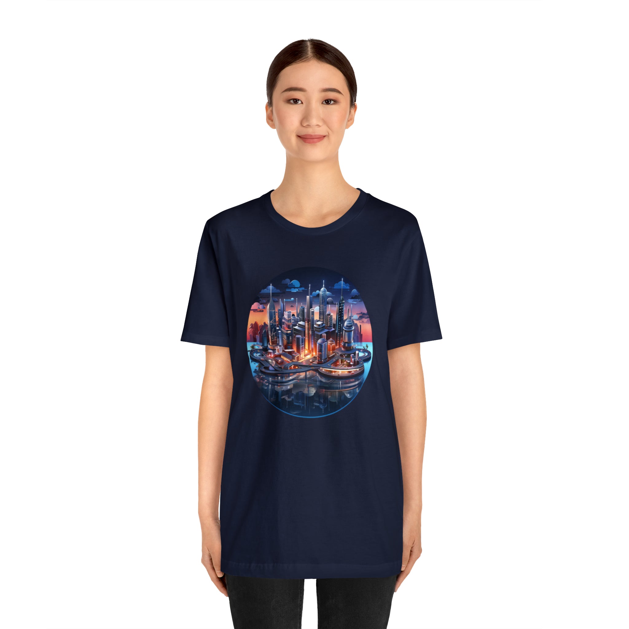 Unisex Jersey Short Sleeve Tee - Isometric Designs 05