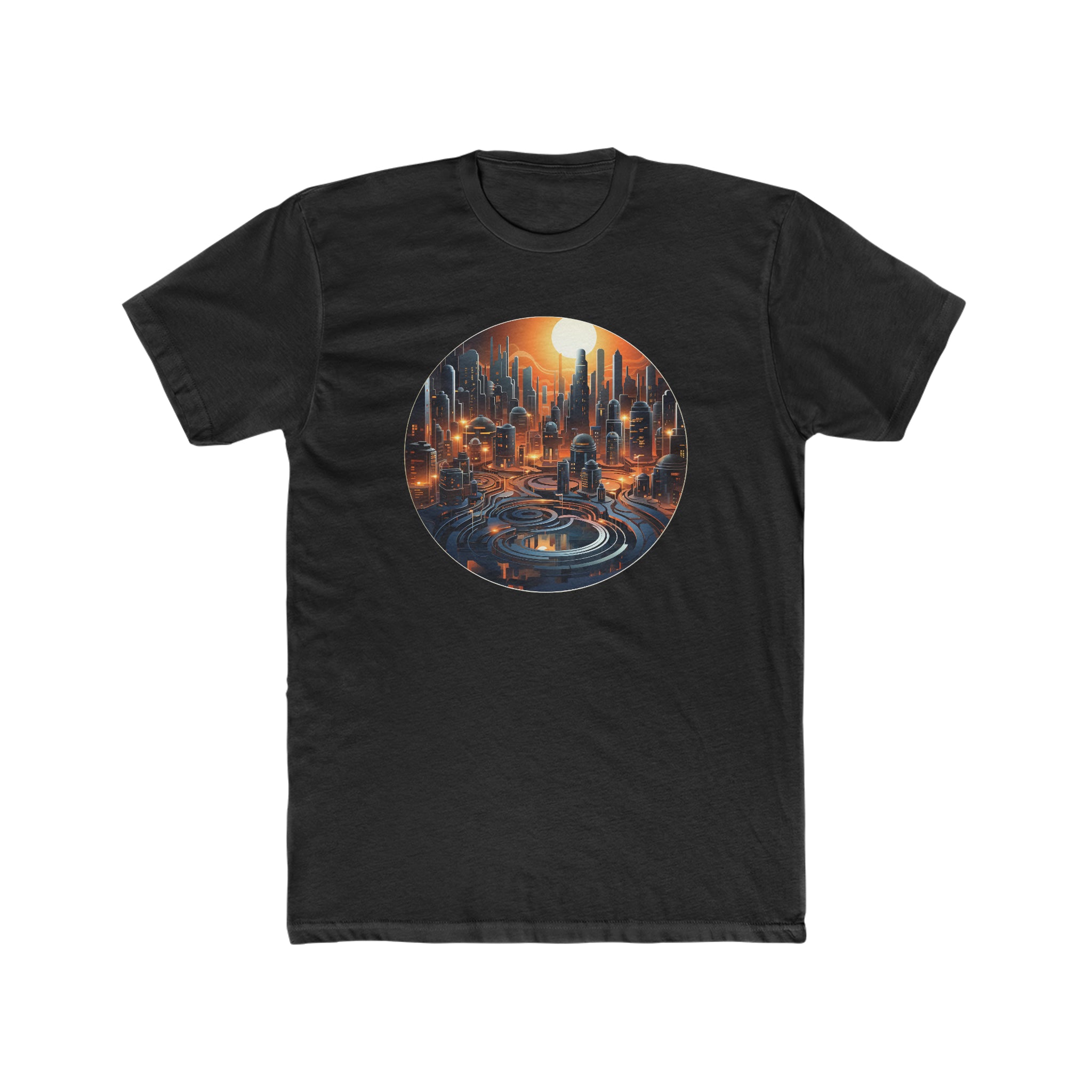 Men's Cotton Crew Tee - Isometric Designs 04