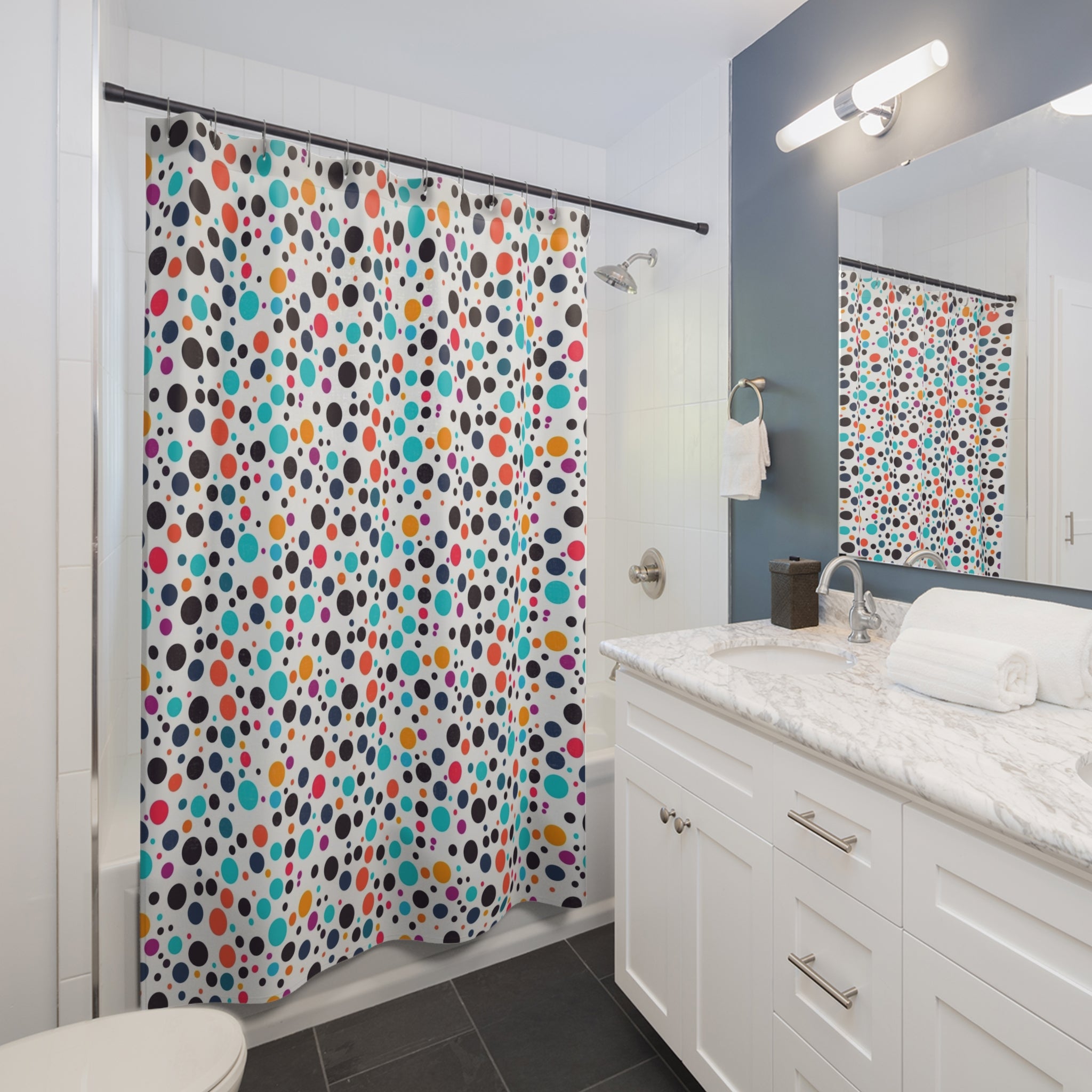 Shower Curtains (AOP) - Seamless Designs 07