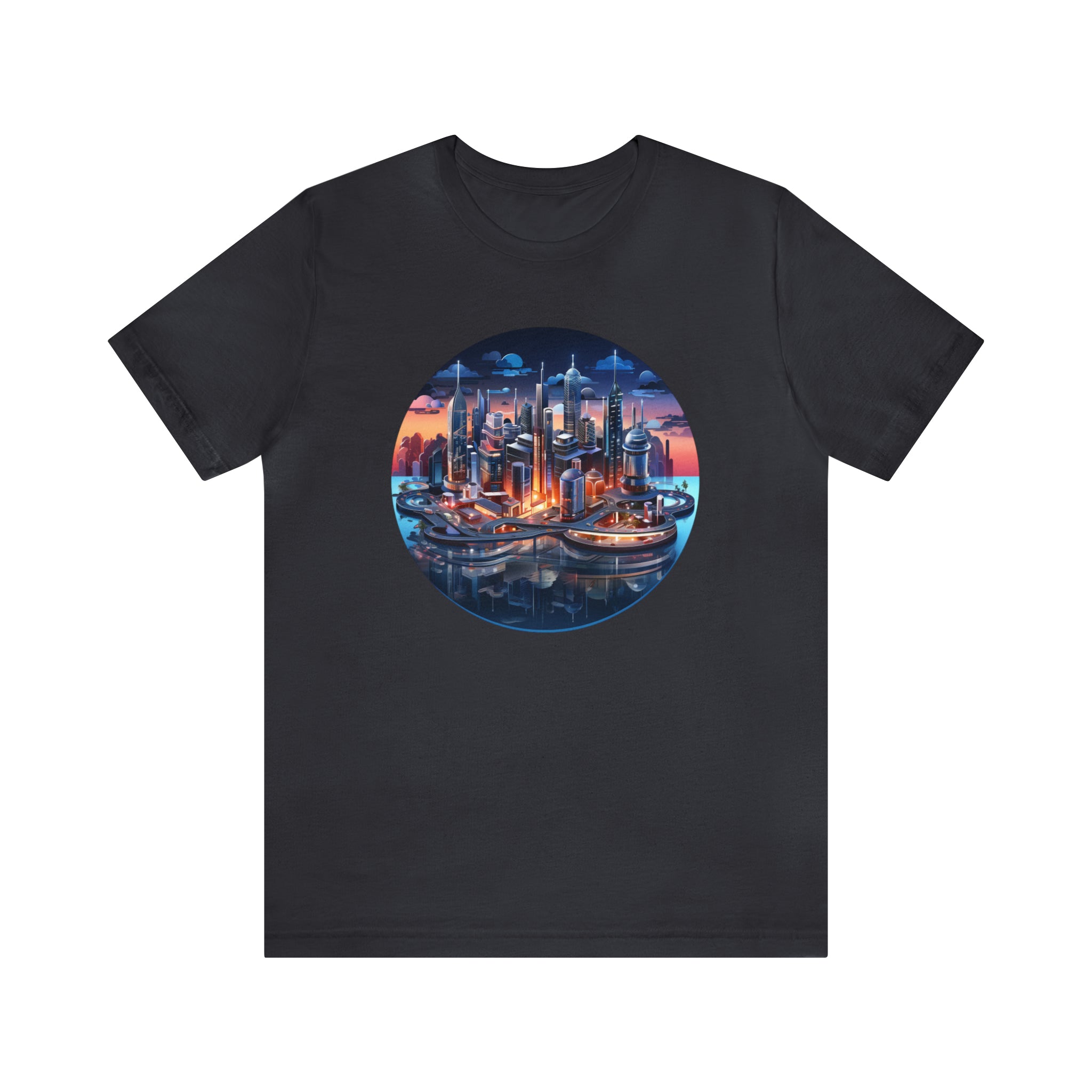Unisex Jersey Short Sleeve Tee - Isometric Designs 05
