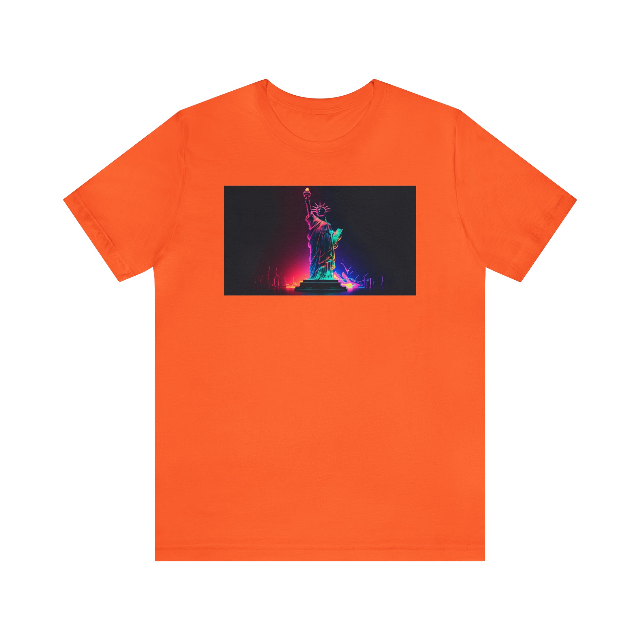 Unisex Jersey Short Sleeve Tee - Statue of Liberty, New York, USA