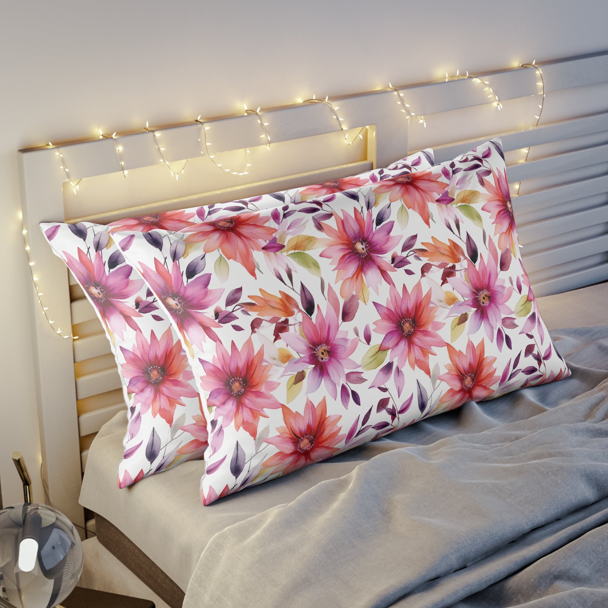 Pillow Sham (AOP) - Seamless Watercolor Designs 01