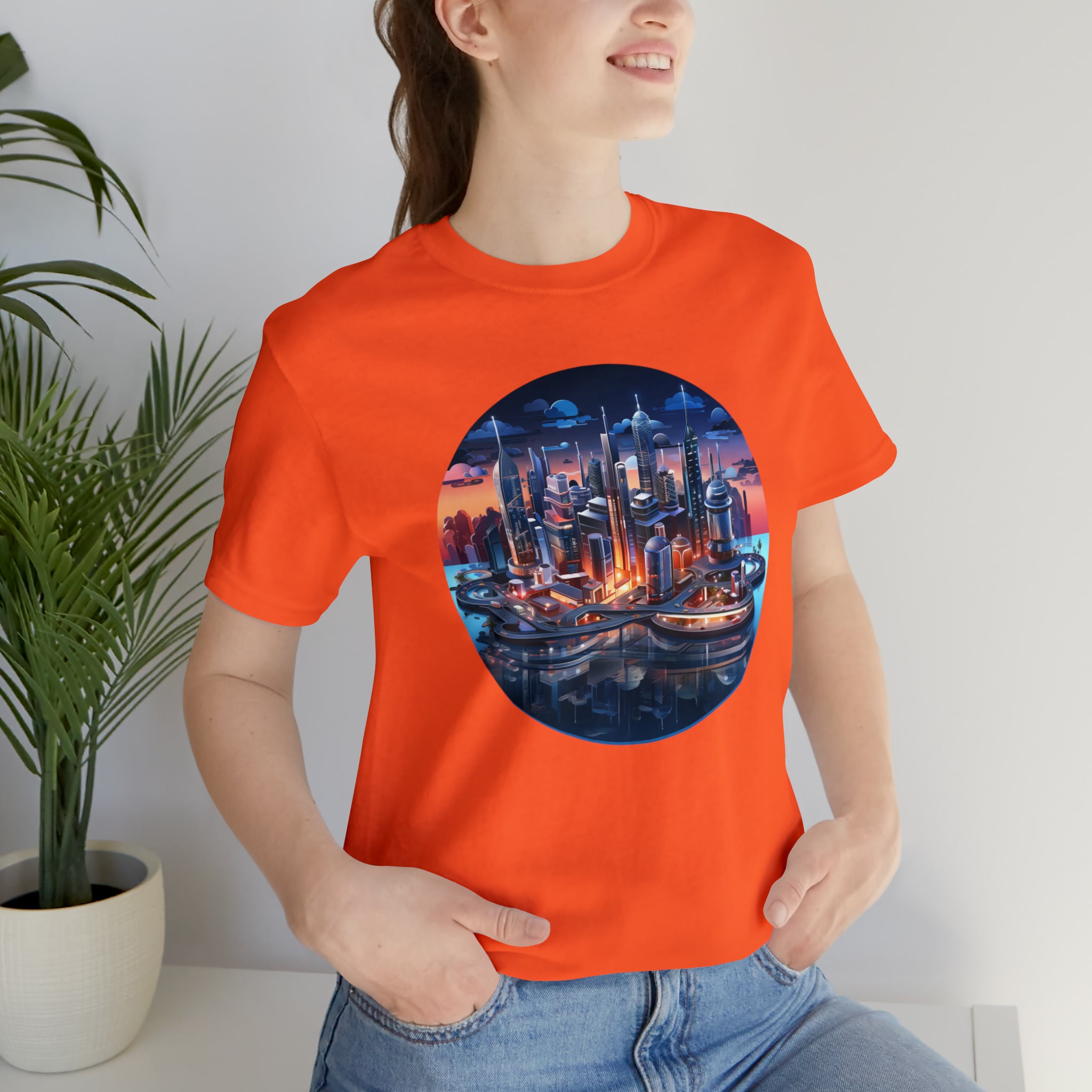 Unisex Jersey Short Sleeve Tee - Isometric Designs 05