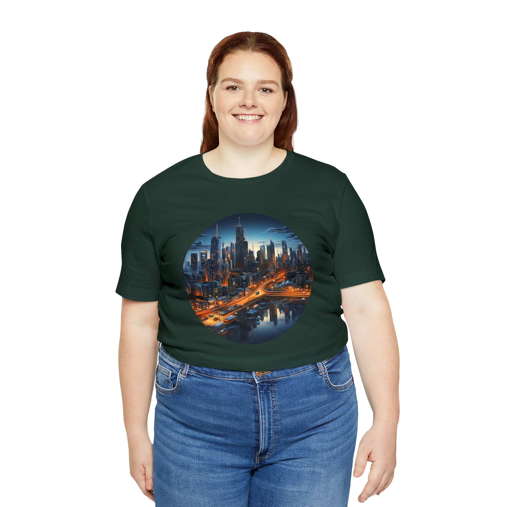 Unisex Jersey Short Sleeve Tee - Isometric Designs 06