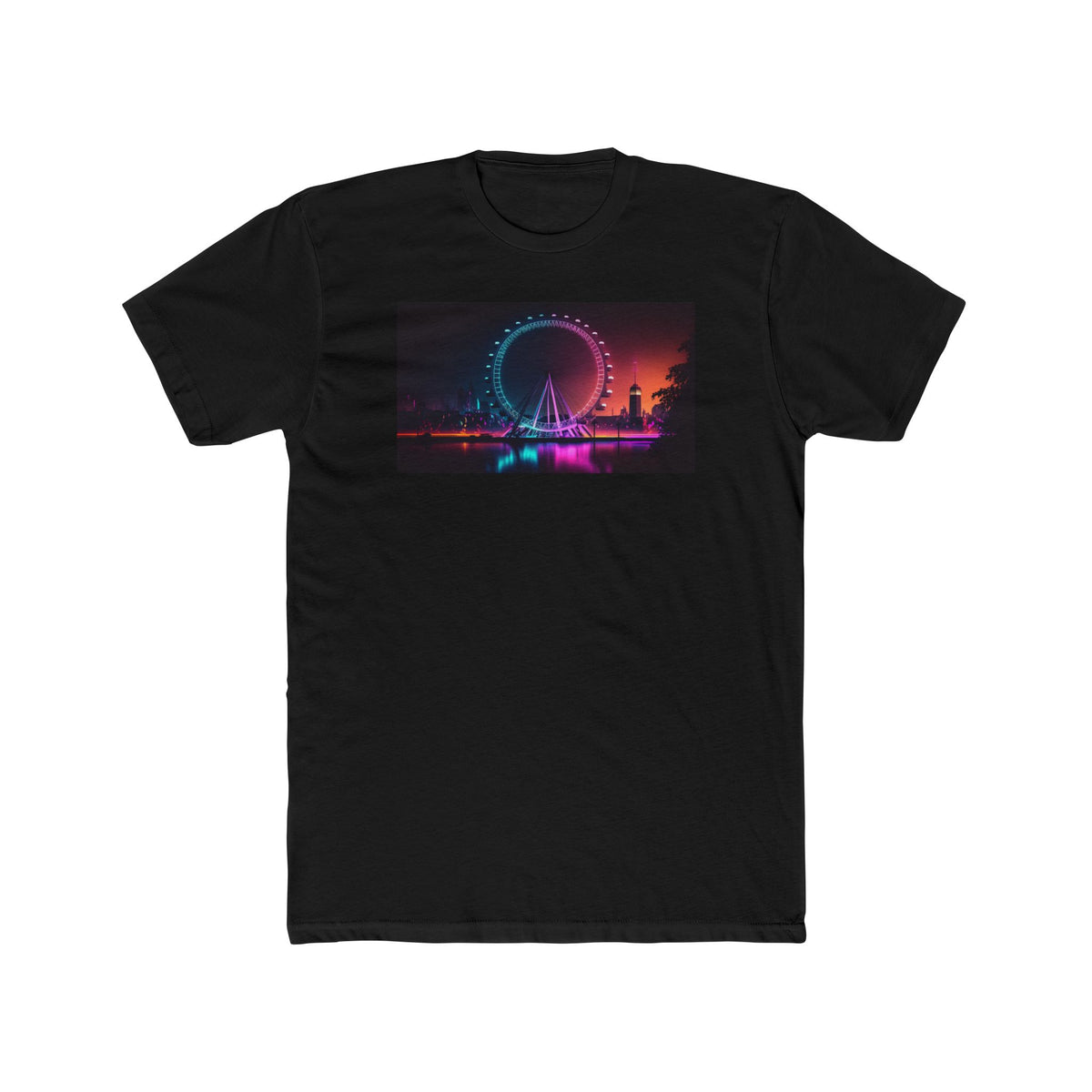 Men's Cotton Crew Tee - Elsewhere collection - London Eye
