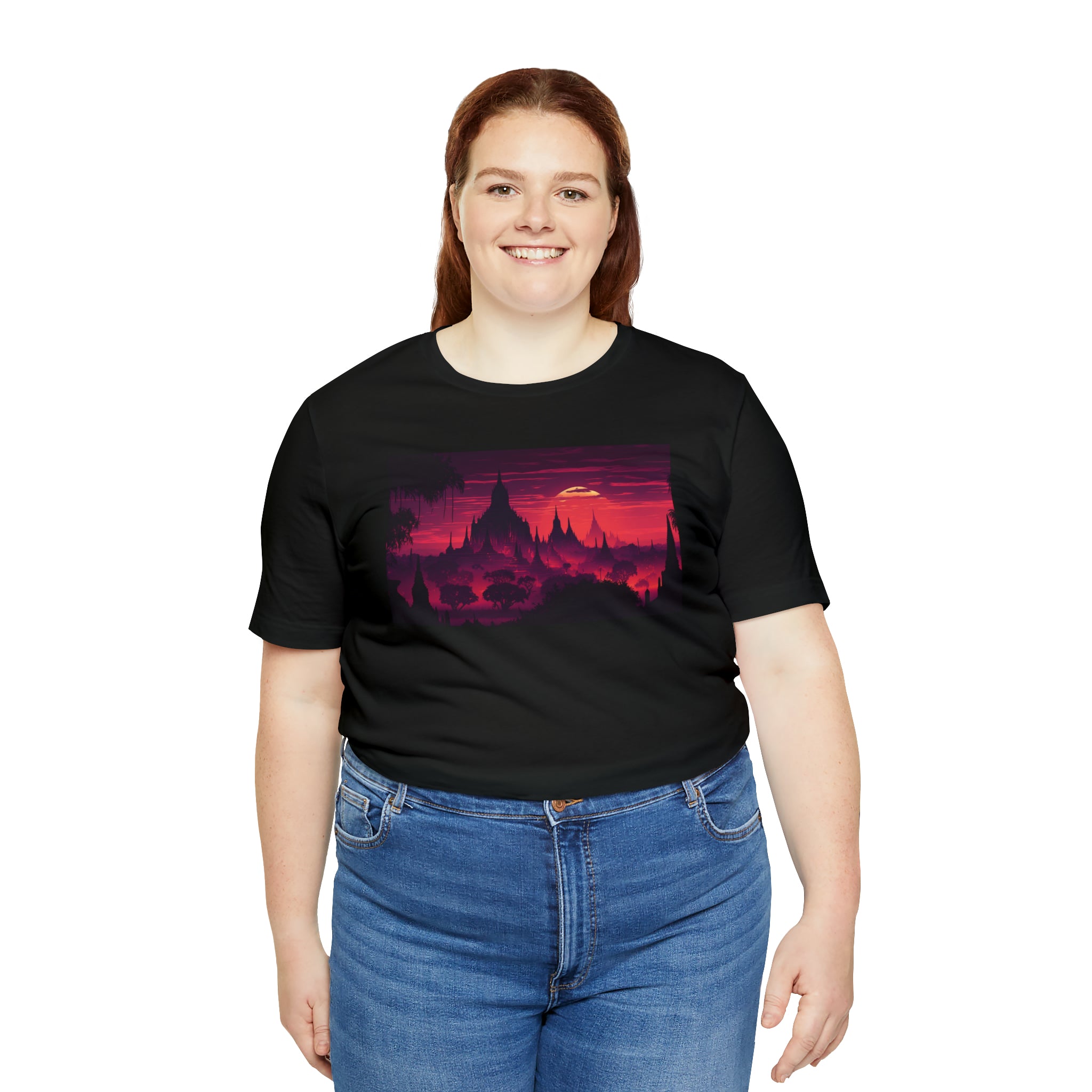 Unisex Jersey Short Sleeve Tee - Bagan, Myanmar
