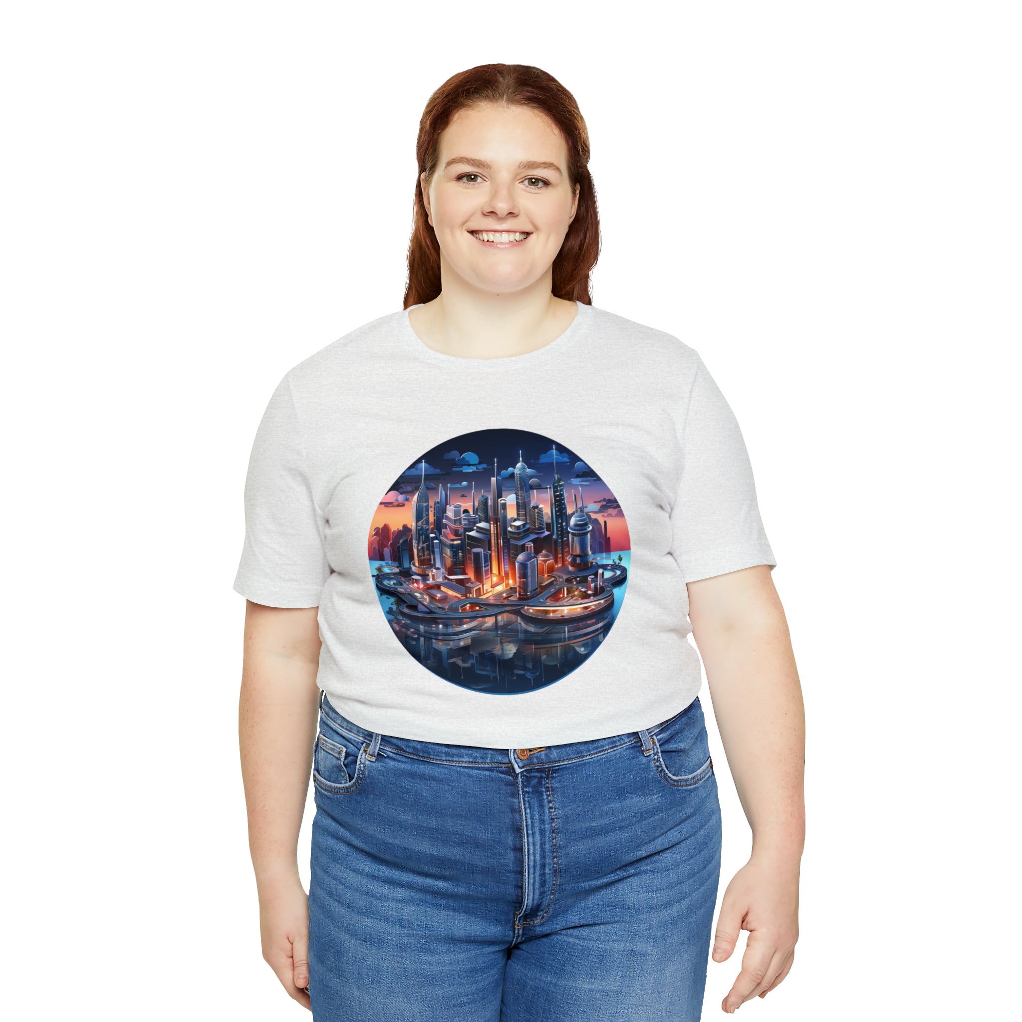 Unisex Jersey Short Sleeve Tee - Isometric Designs 05