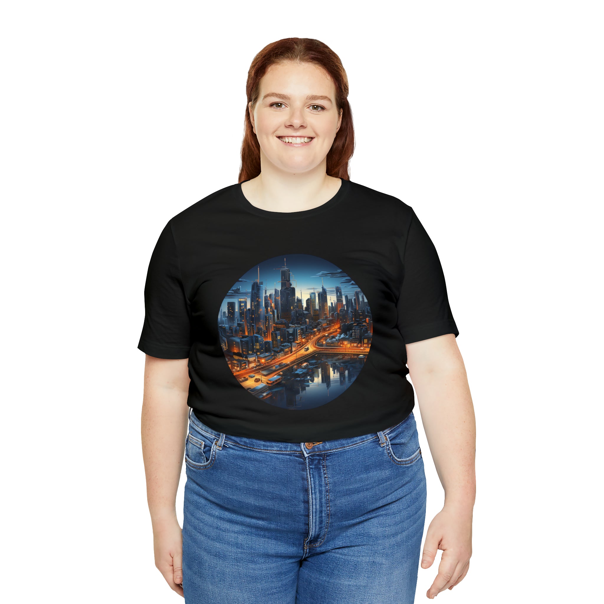 Unisex Jersey Short Sleeve Tee - Isometric Designs 06
