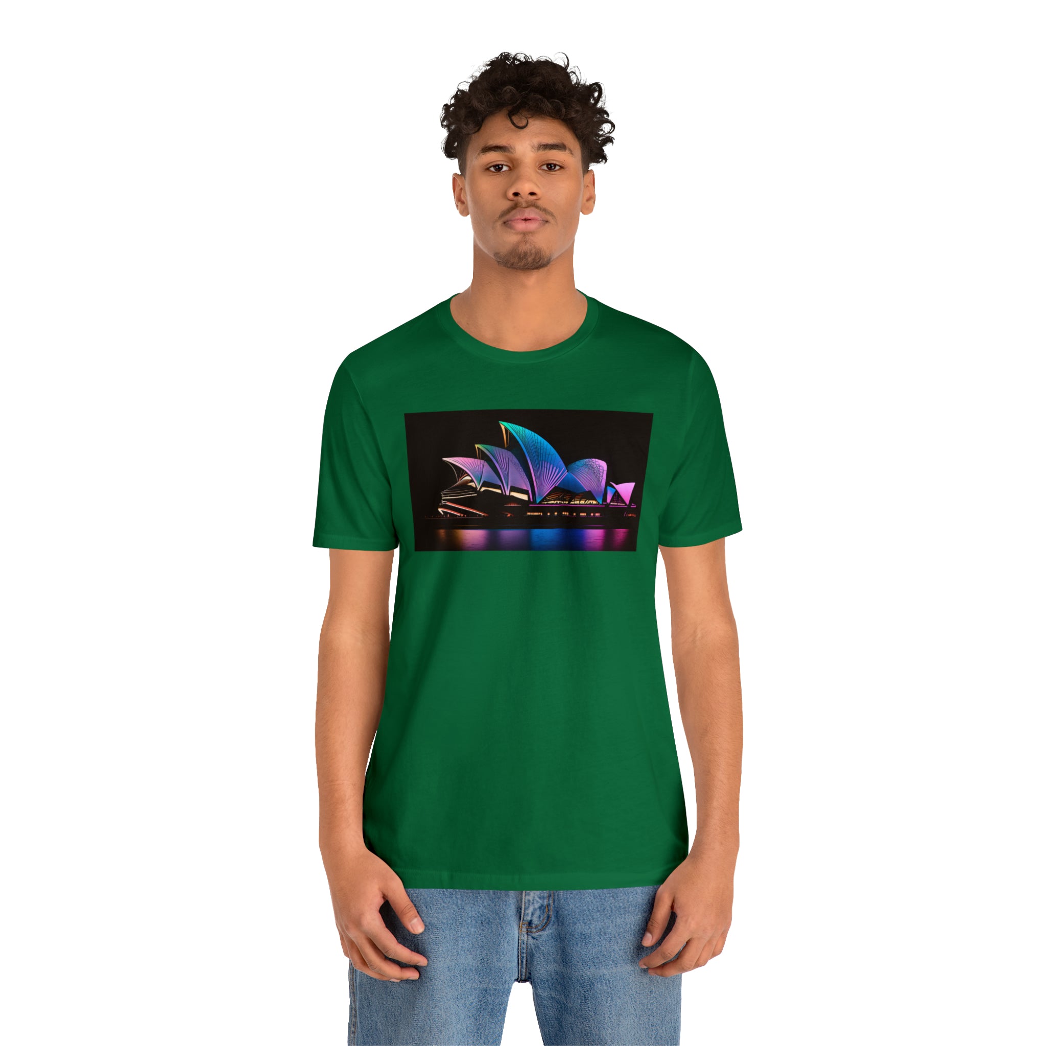 Unisex Jersey Short Sleeve Tee - Sydney Opera House, Australia