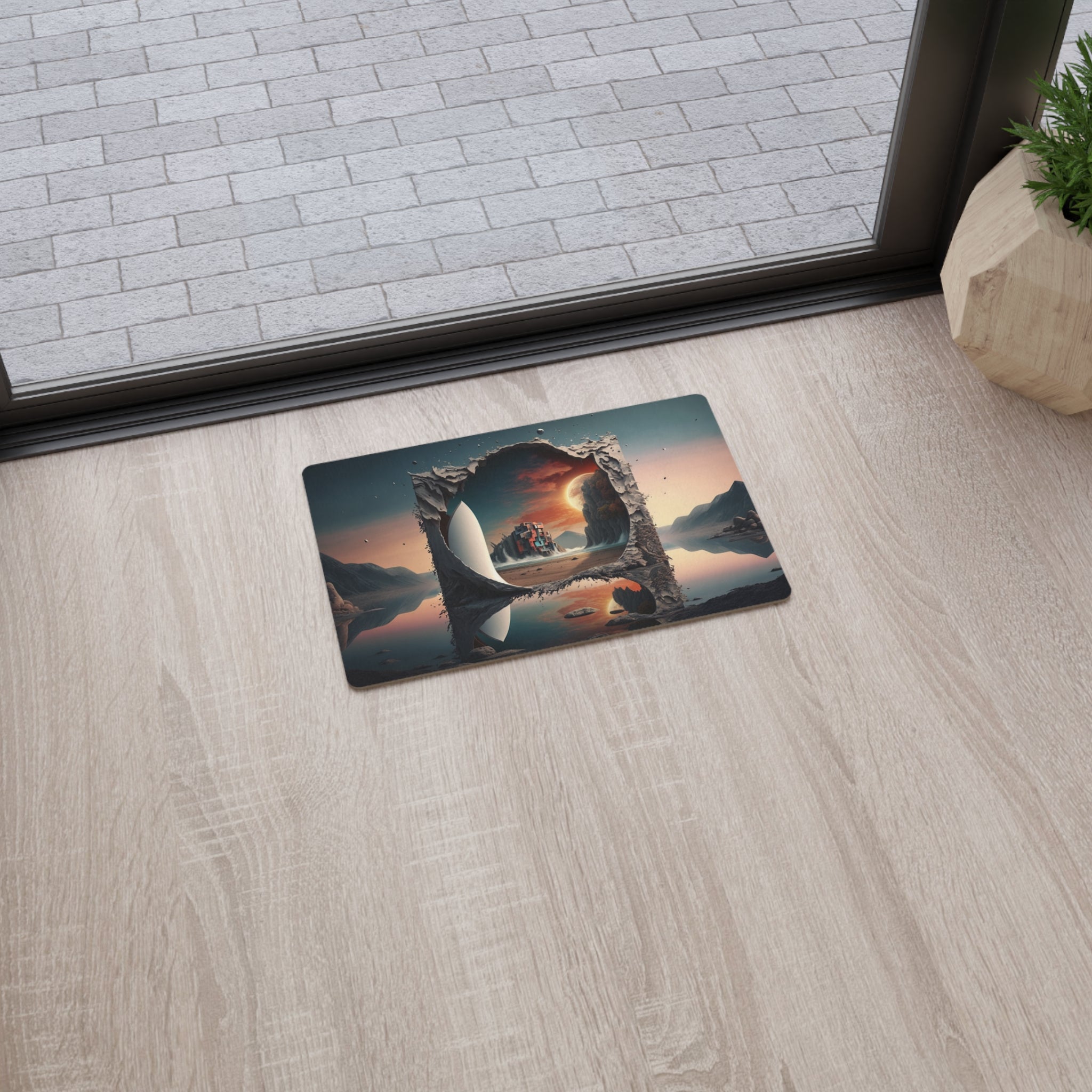 Floor Mat - Surrealist Digital Designs 08