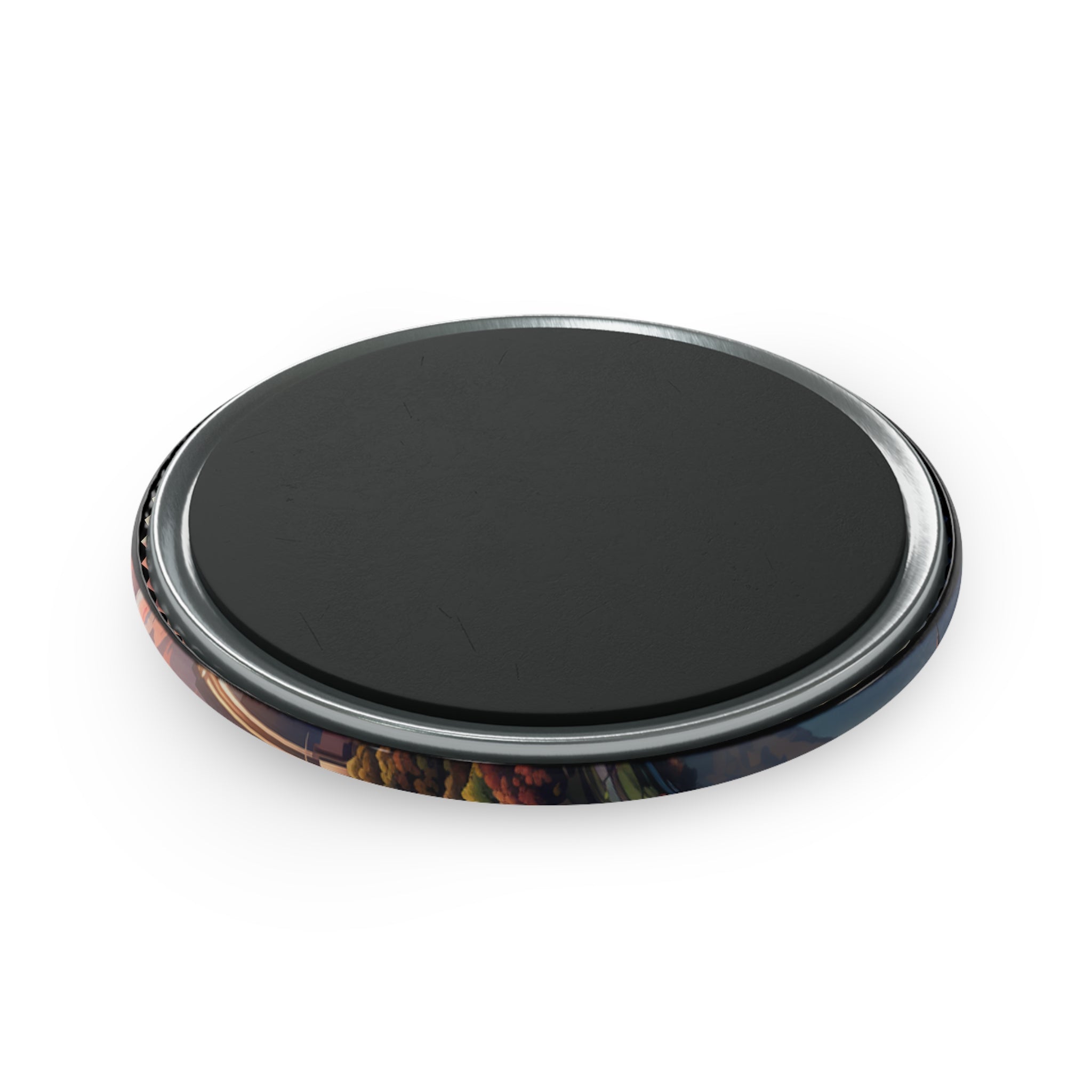Button Magnet, Round (1 & 10 pcs) - Isometric City Designs 12
