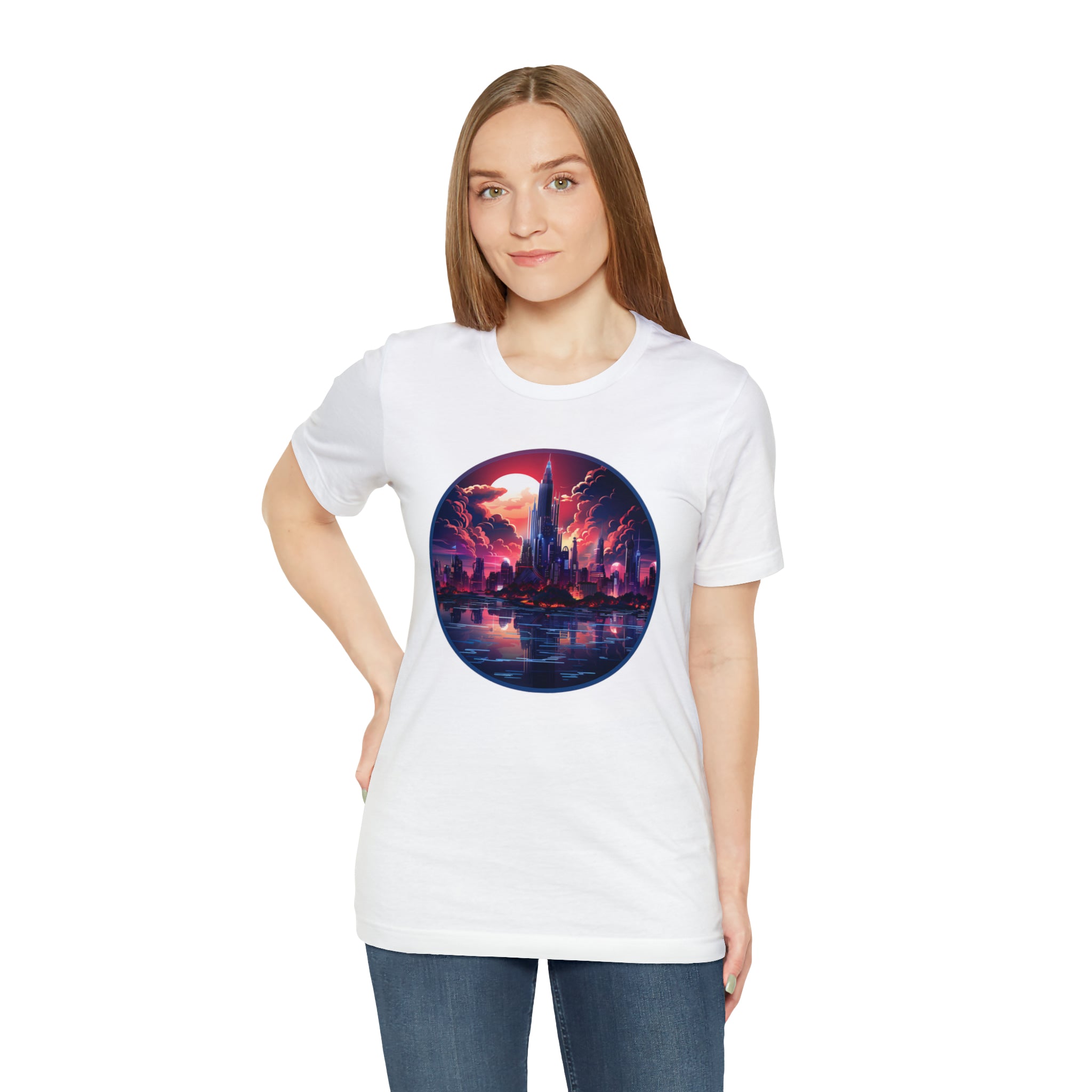 Unisex Jersey Short Sleeve Tee - Isometric Designs 12