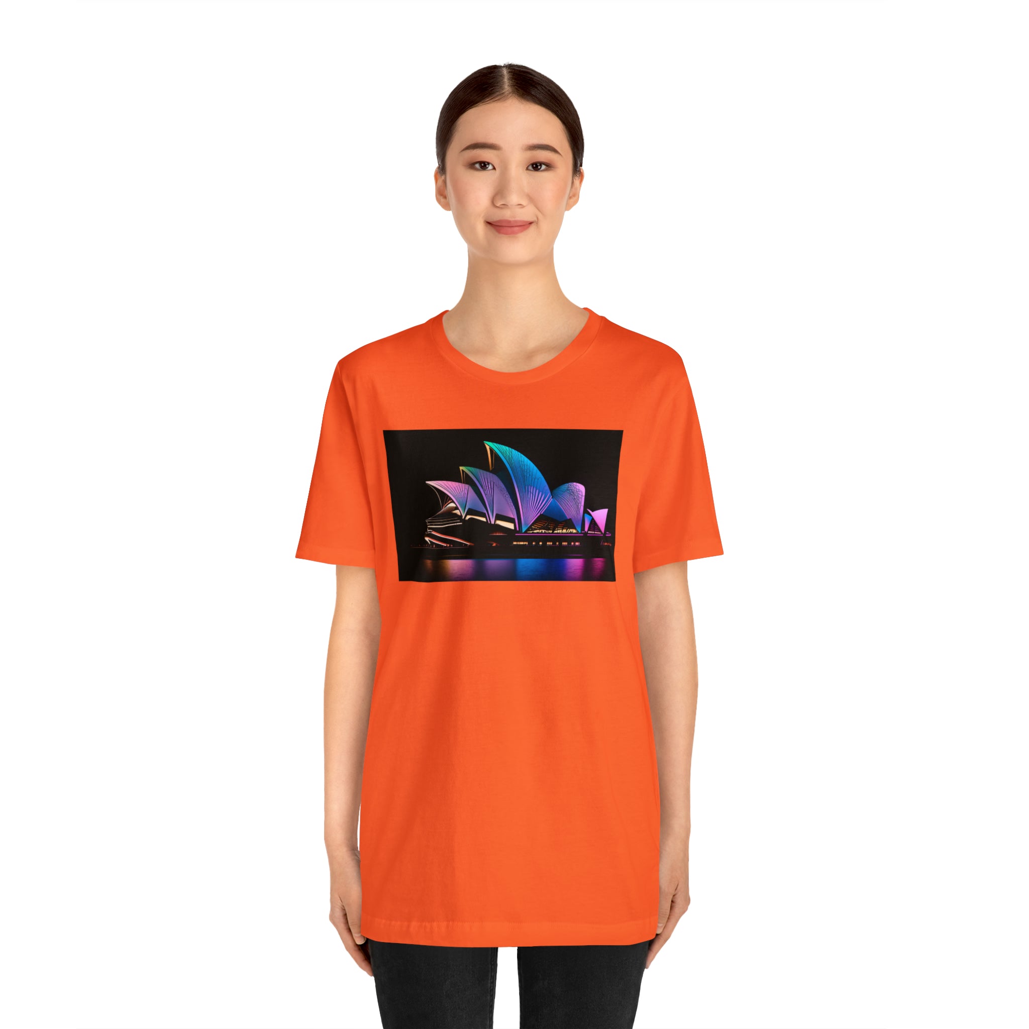 Unisex Jersey Short Sleeve Tee - Sydney Opera House, Australia