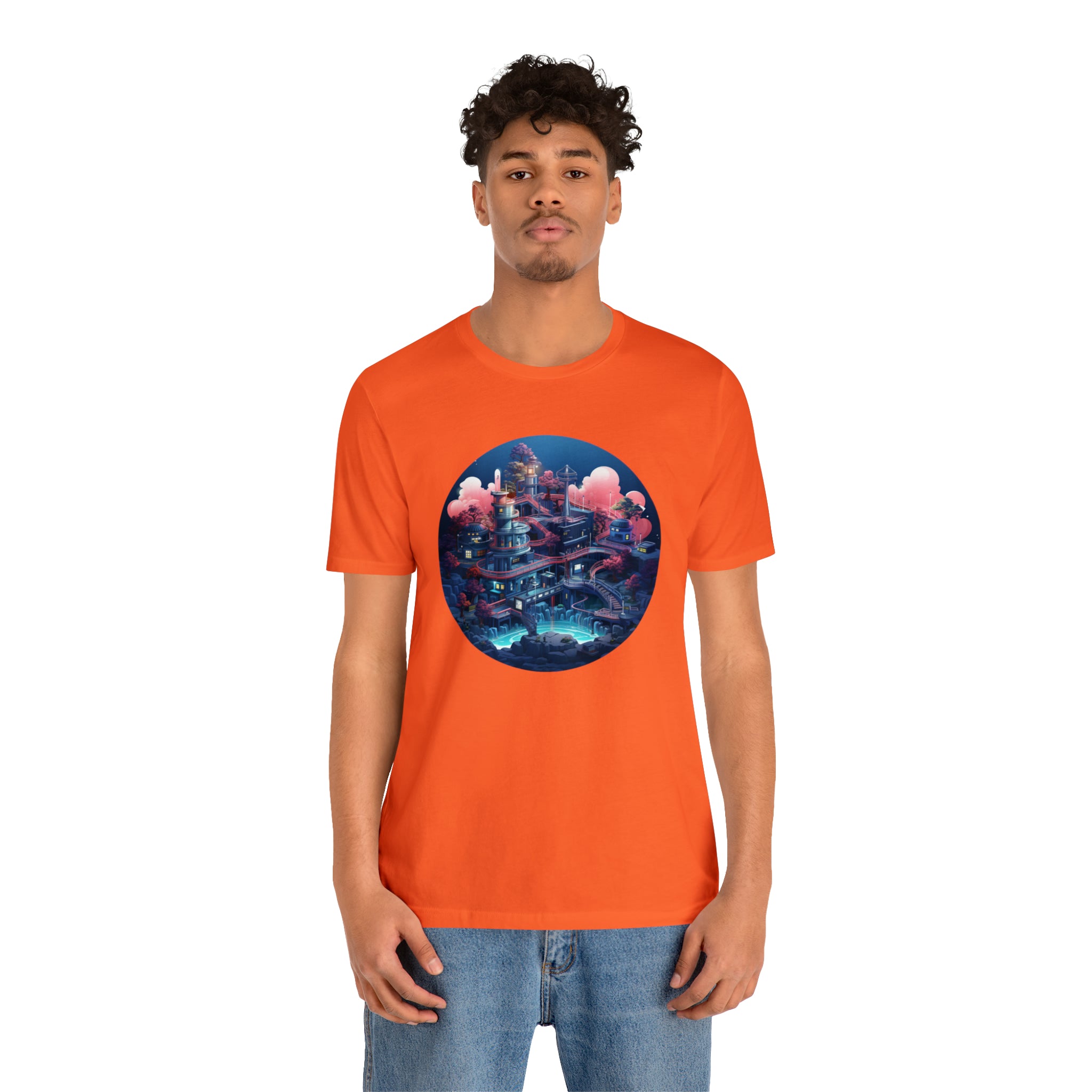 Unisex Jersey Short Sleeve Tee - Isometric Designs 03