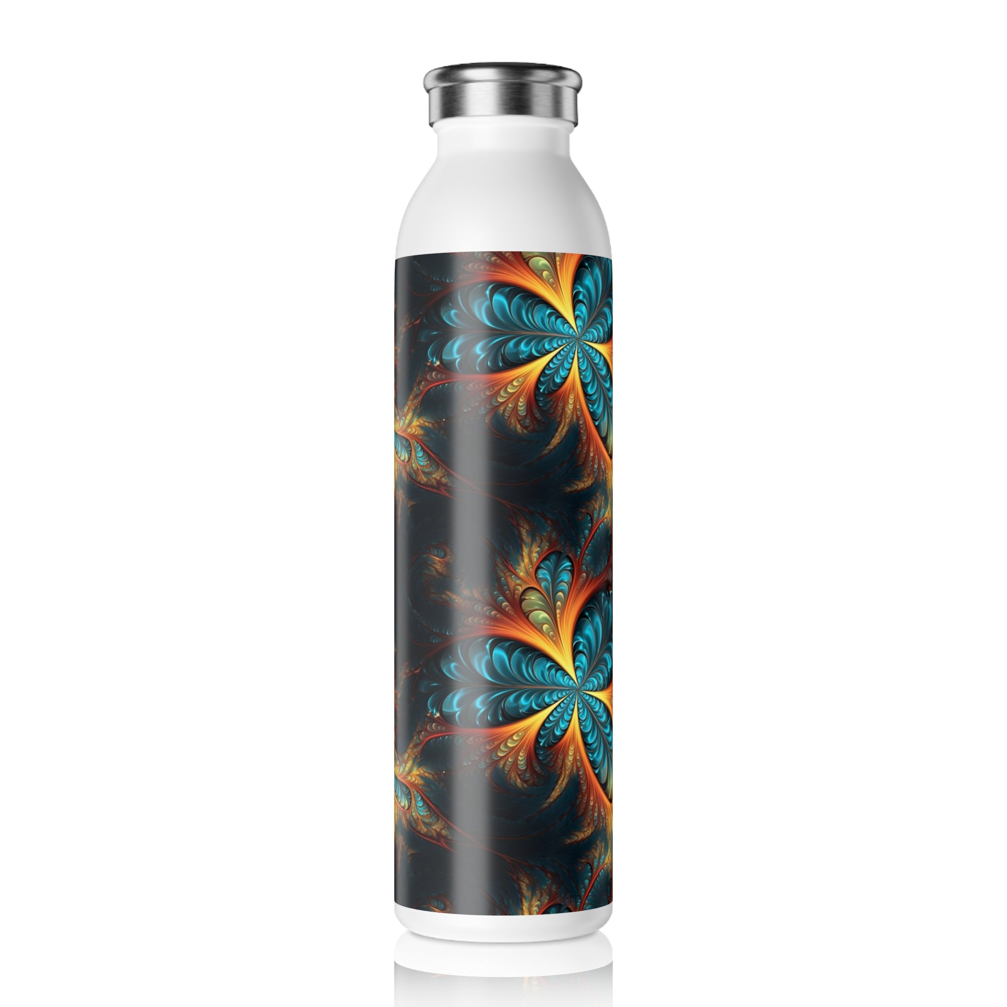 Slim Water Bottle - Abstract Designs 08
