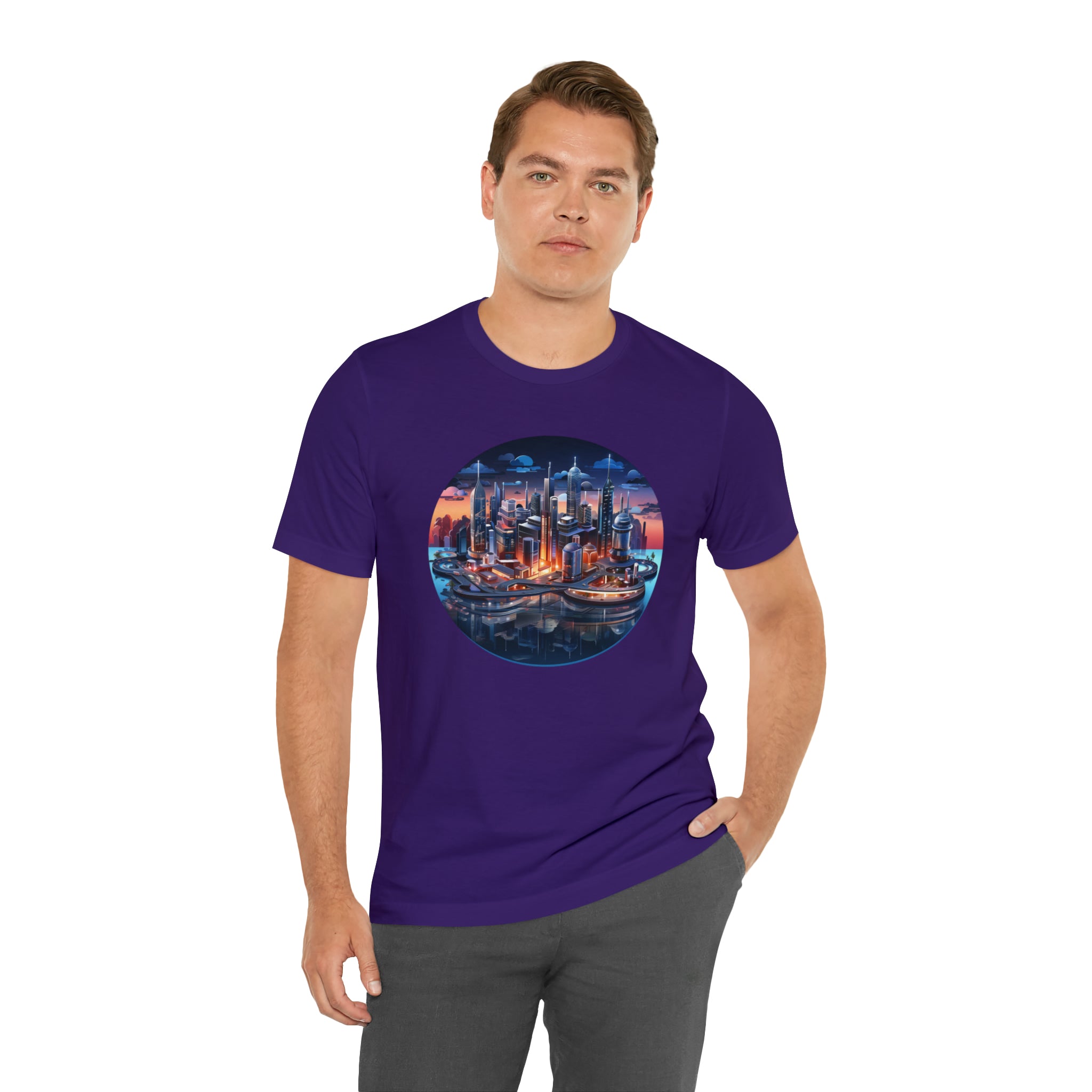 Unisex Jersey Short Sleeve Tee - Isometric Designs 05
