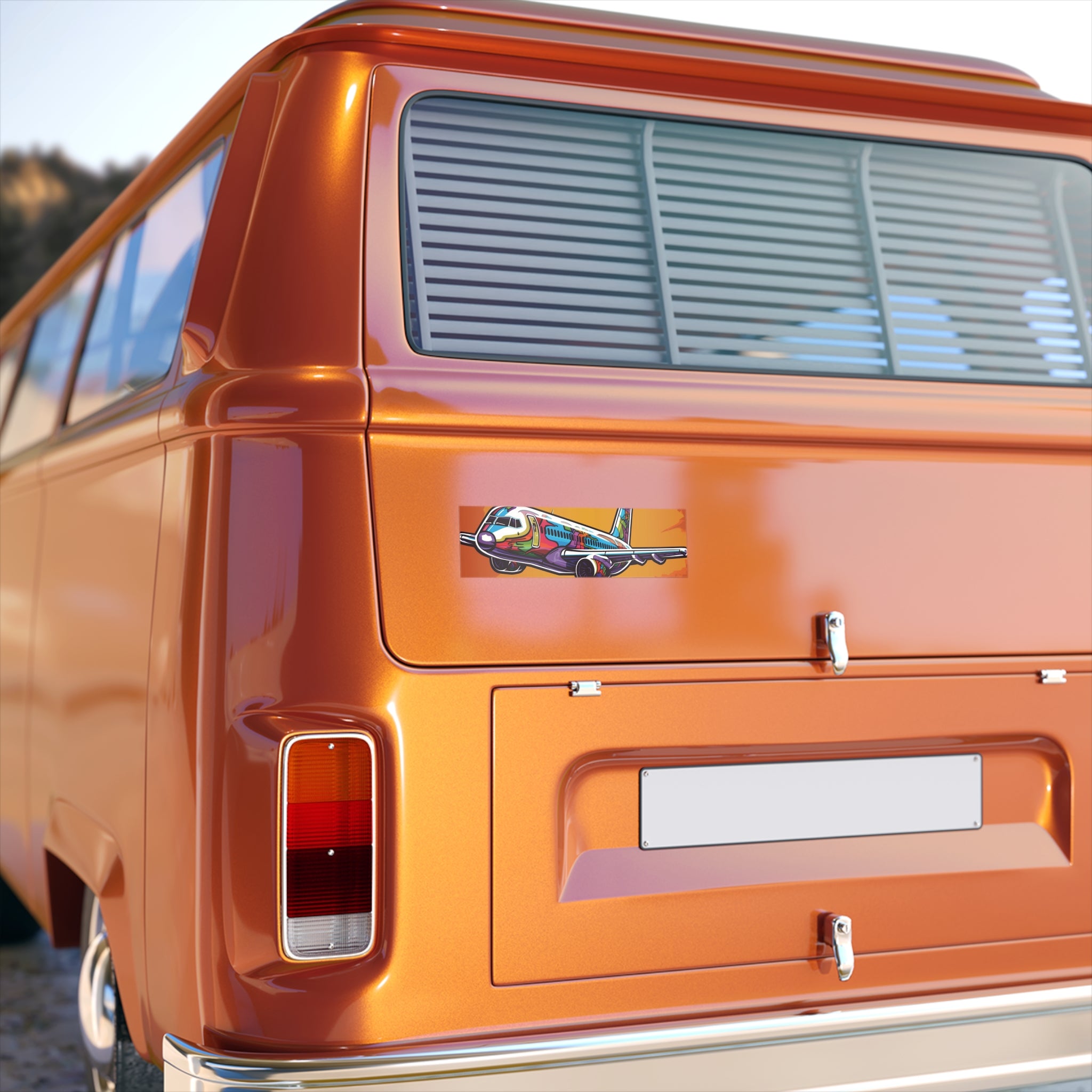 Bumper Stickers - Pop Art Designs, Airplane