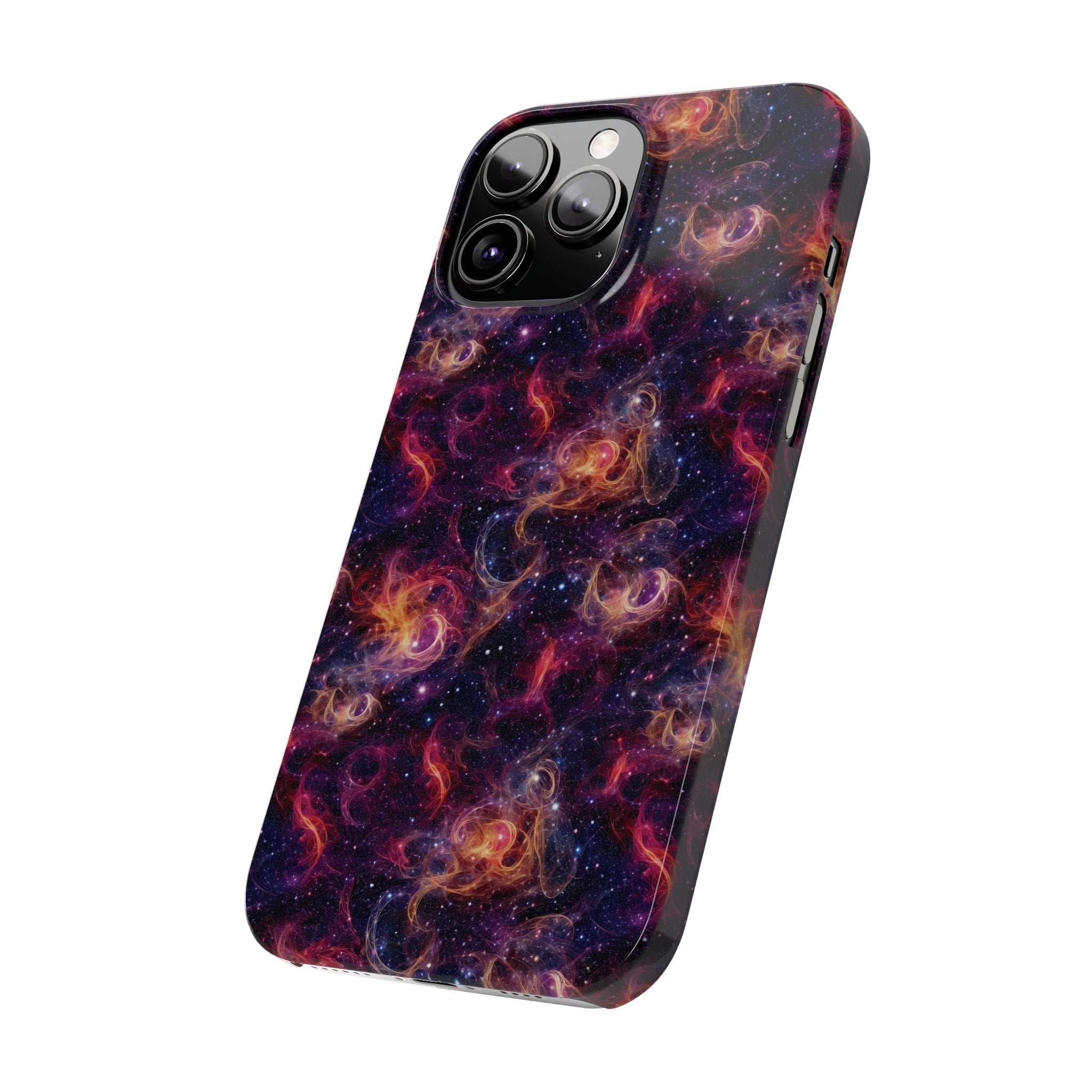 Slim Phone Cases (AOP) - Seamless Fantasy Galaxies 01