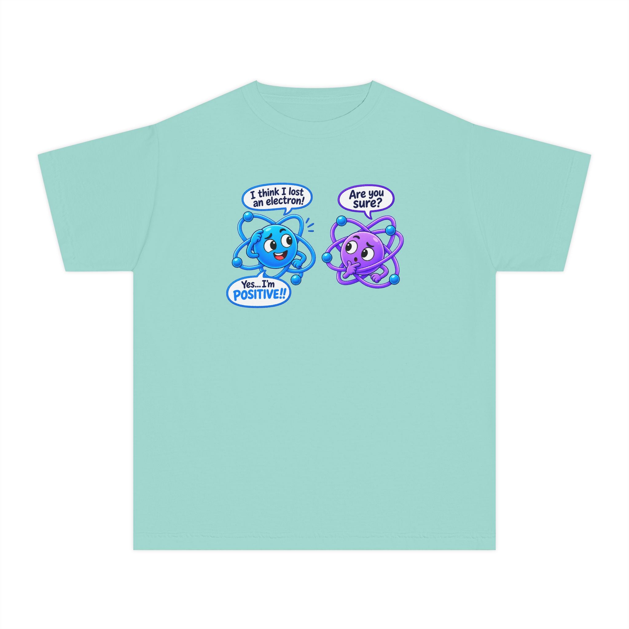 Youth Midweight Cotton Tee - Science collection - Atomic Conversation