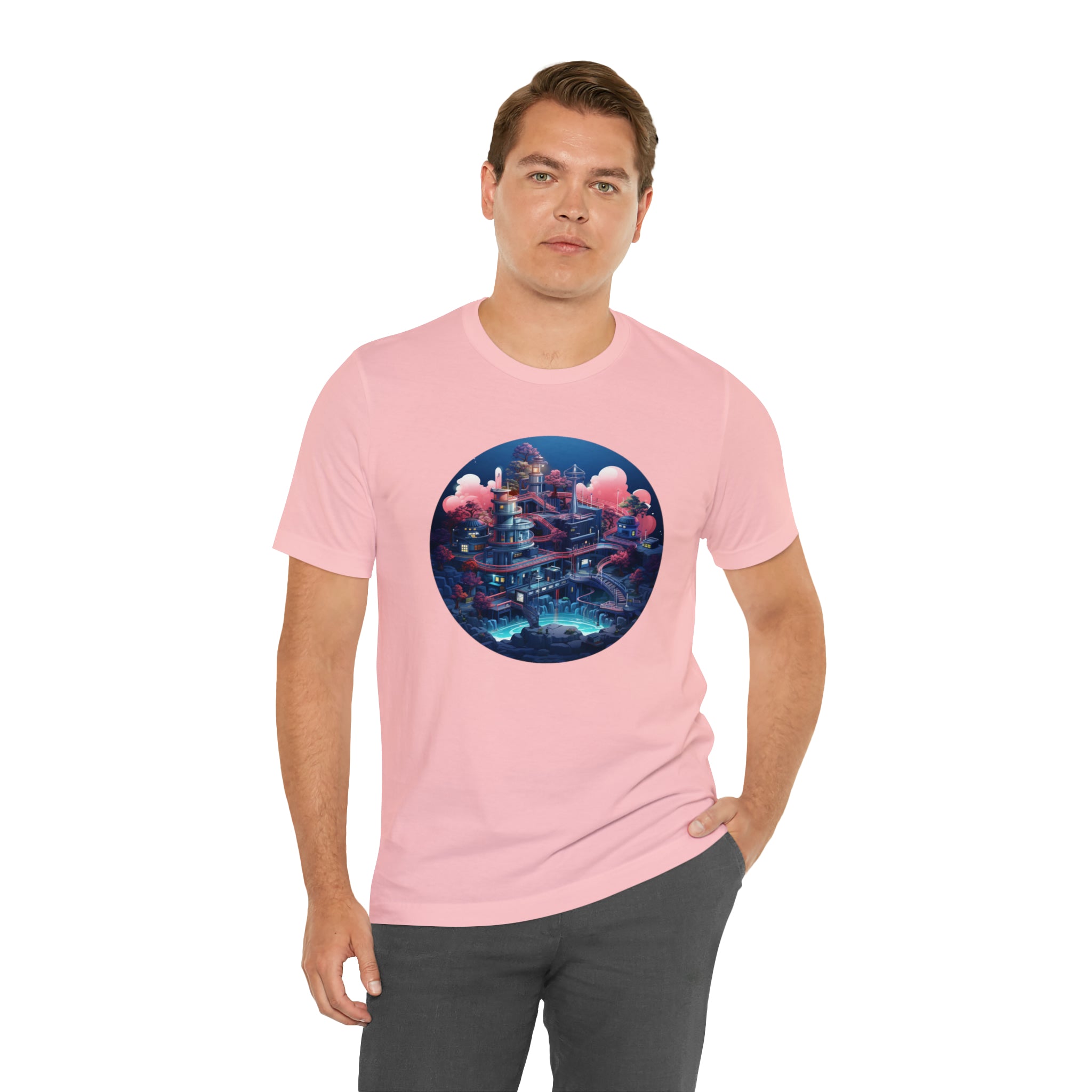 Unisex Jersey Short Sleeve Tee - Isometric Designs 03