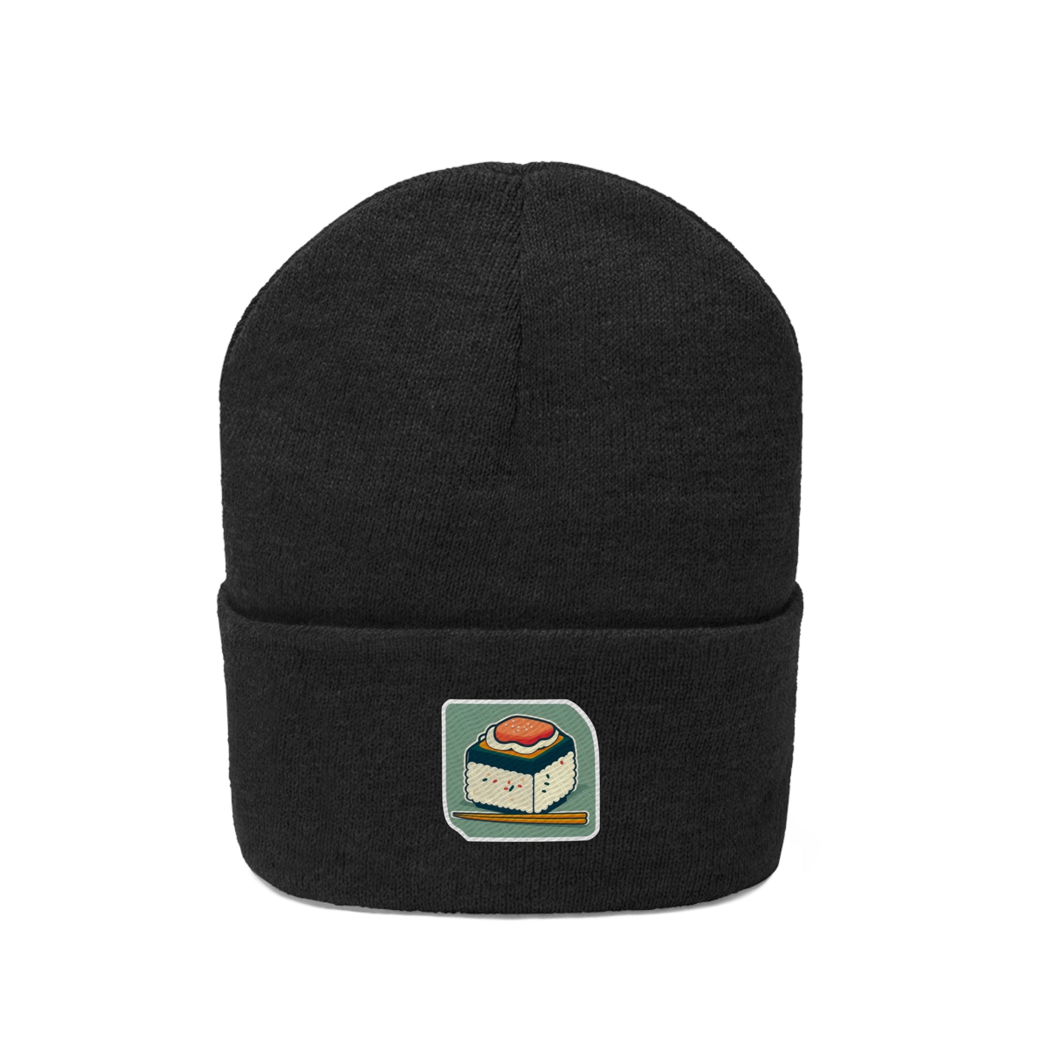 Knit Beanie - Sushi Pop Art