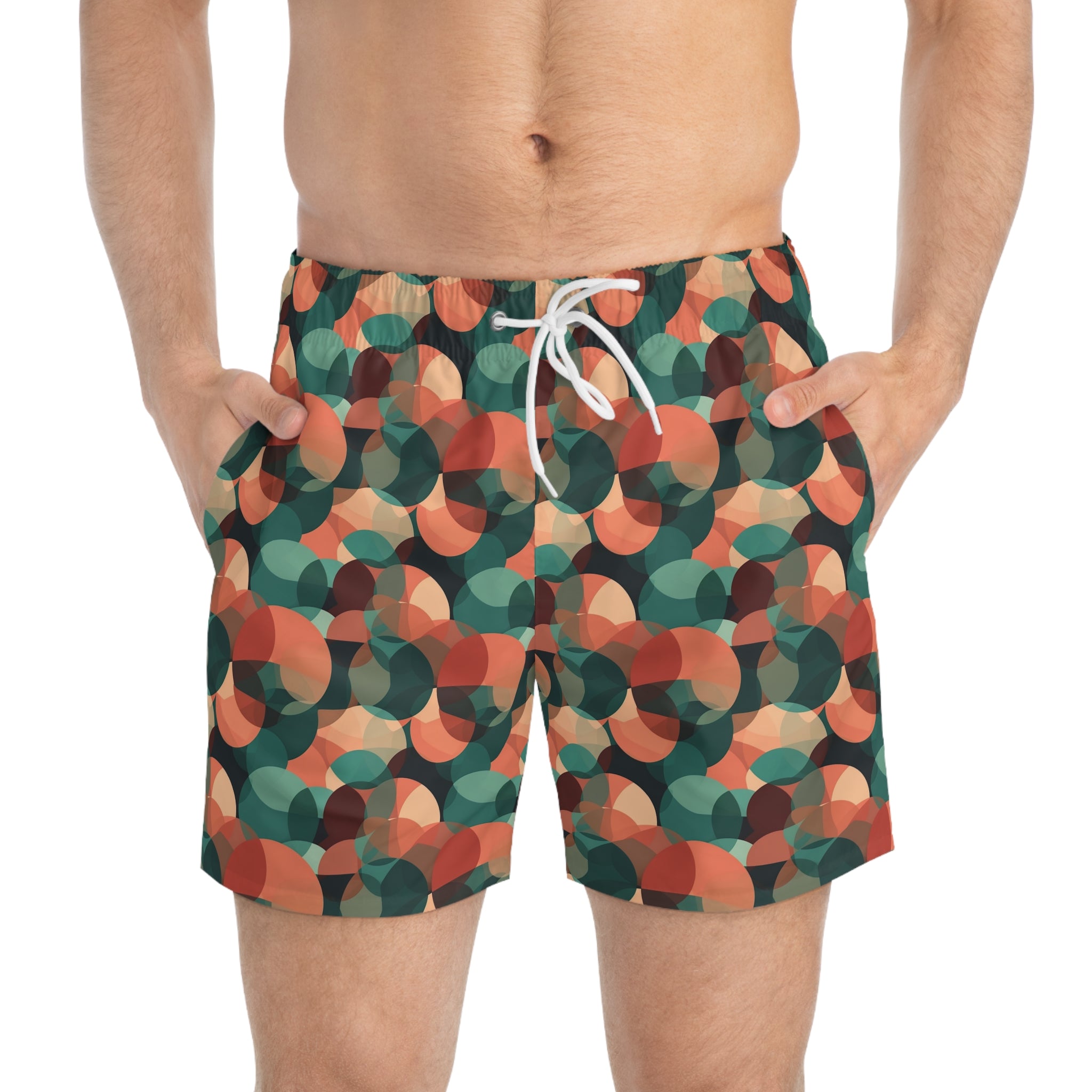 Swim Trunks (AOP) - Seamless Abstract Designs 02