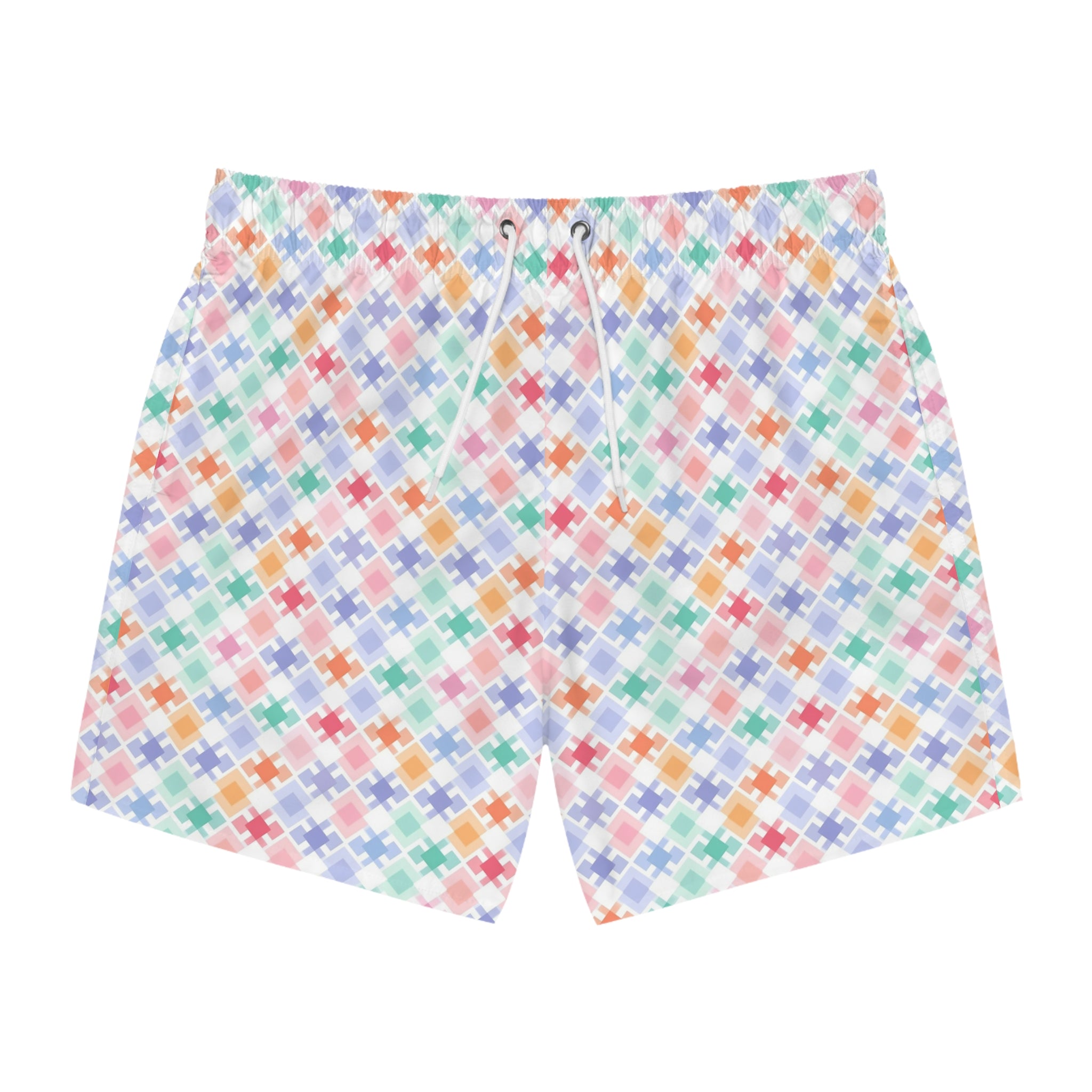 Swim Trunks (AOP) - Seamless Minimalistic Designs 04
