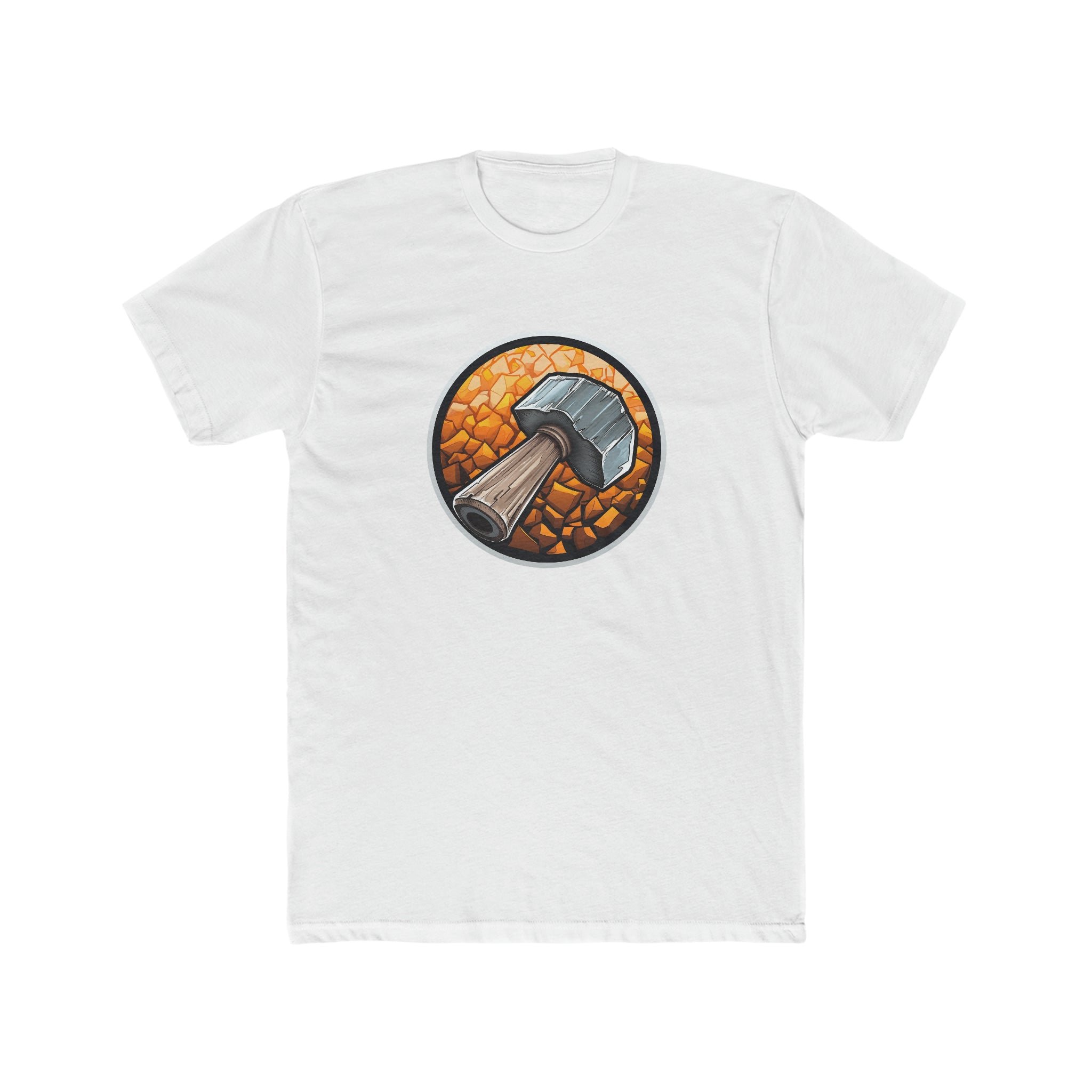 Men's Cotton Crew Tee - Pop Art - Hammer 01