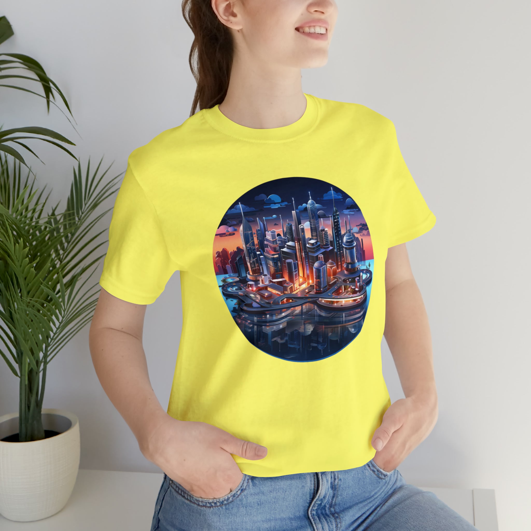 Unisex Jersey Short Sleeve Tee - Isometric Designs 05