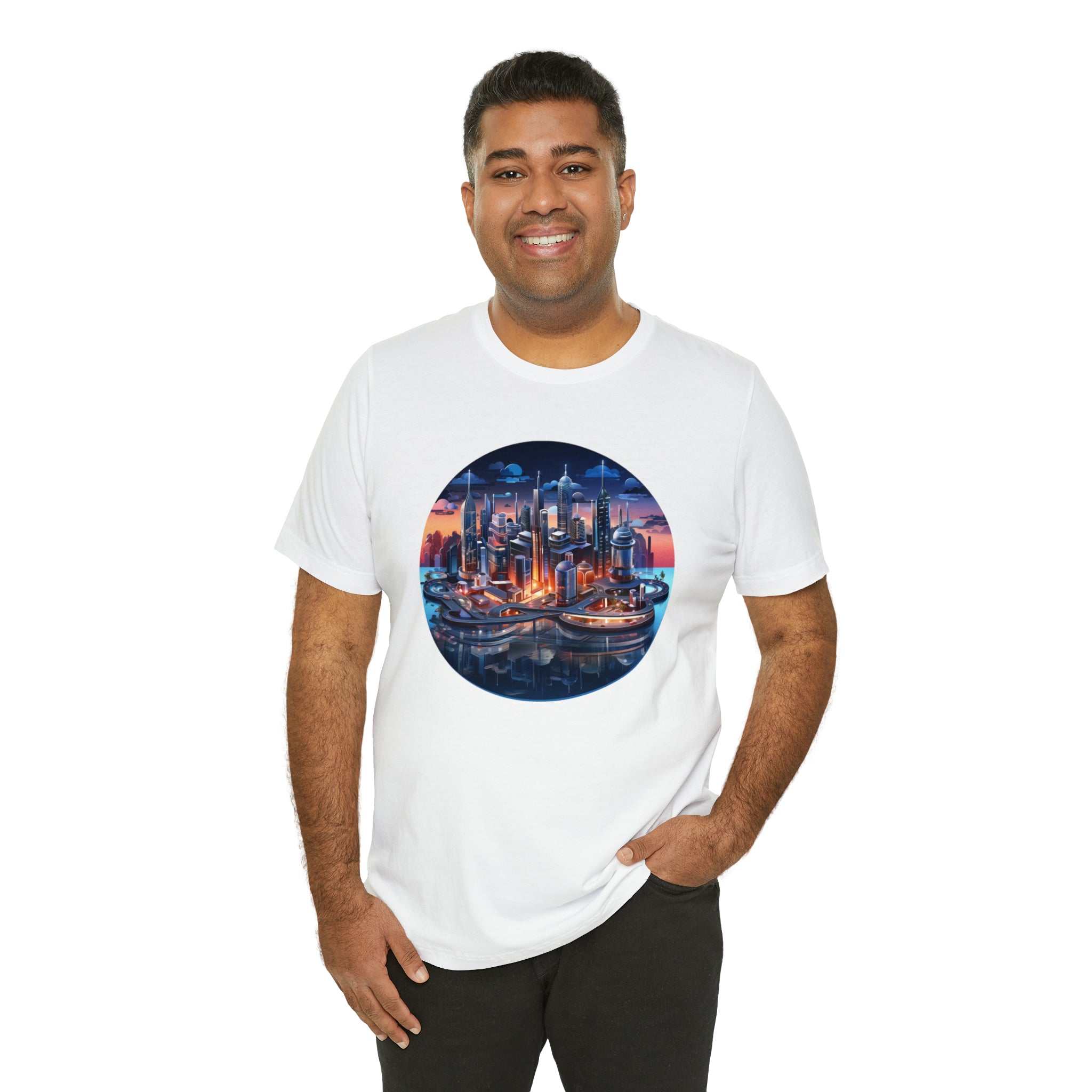 Unisex Jersey Short Sleeve Tee - Isometric Designs 05