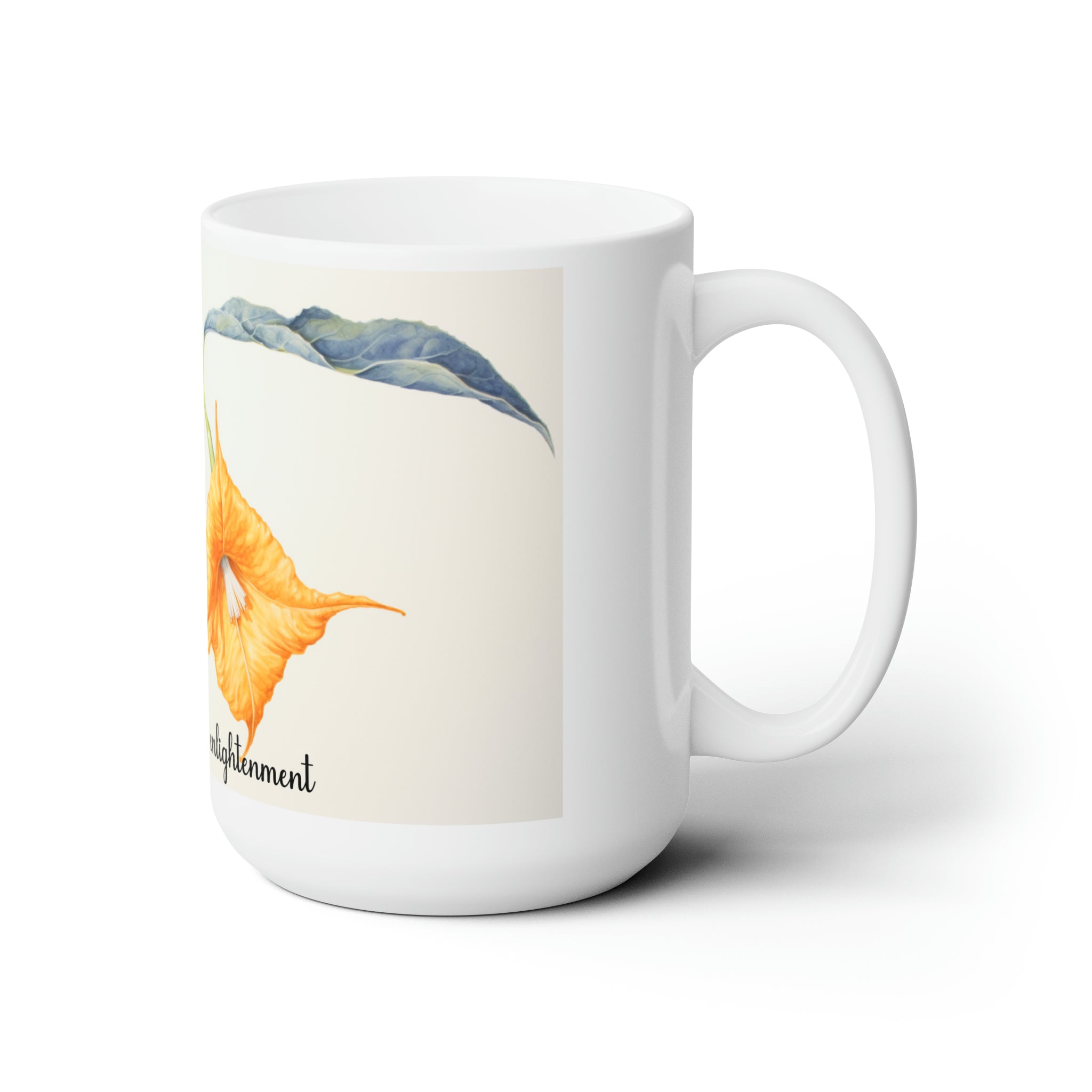 Ceramic Mug 15oz - Brugmansia