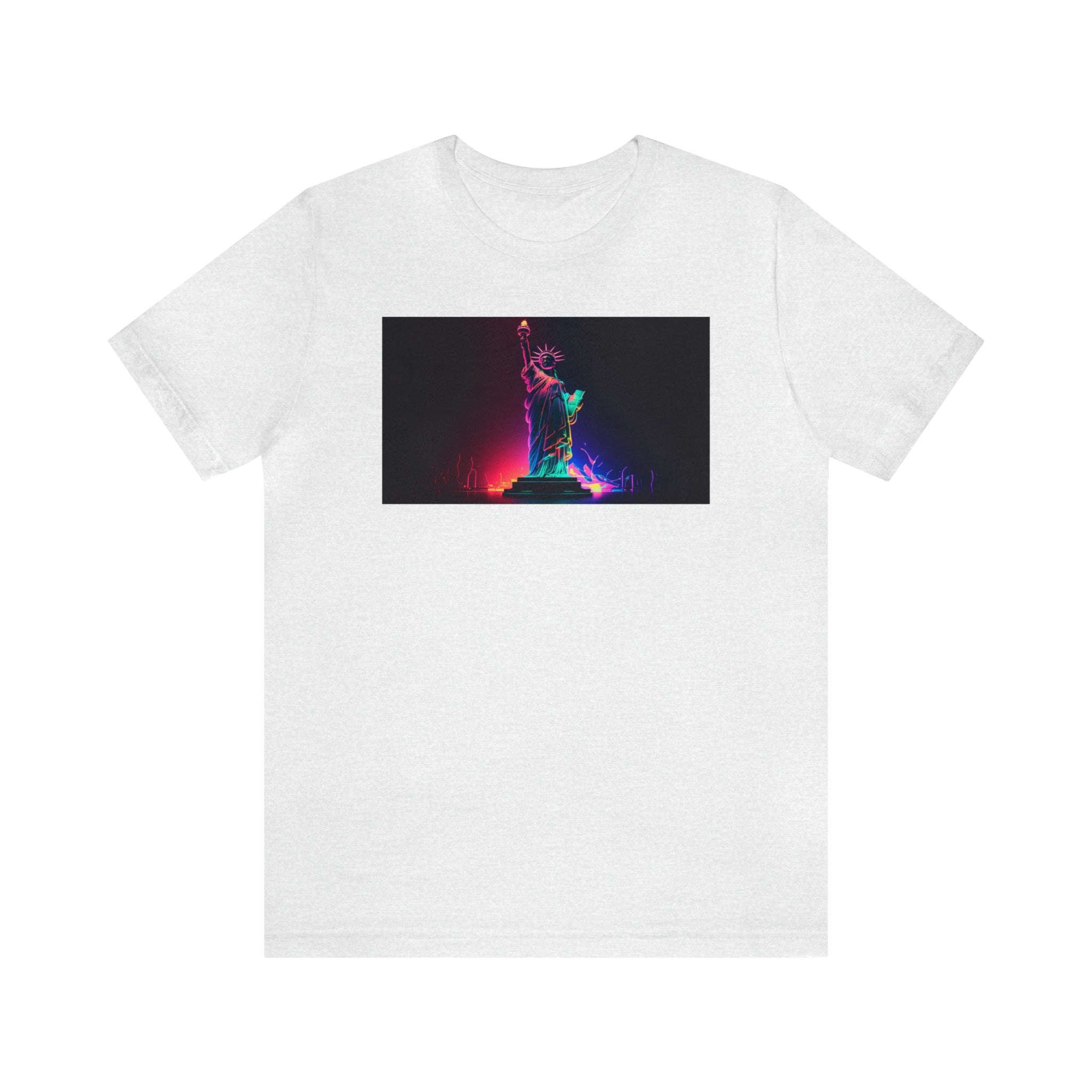 Unisex Jersey Short Sleeve Tee - Statue of Liberty, New York, USA